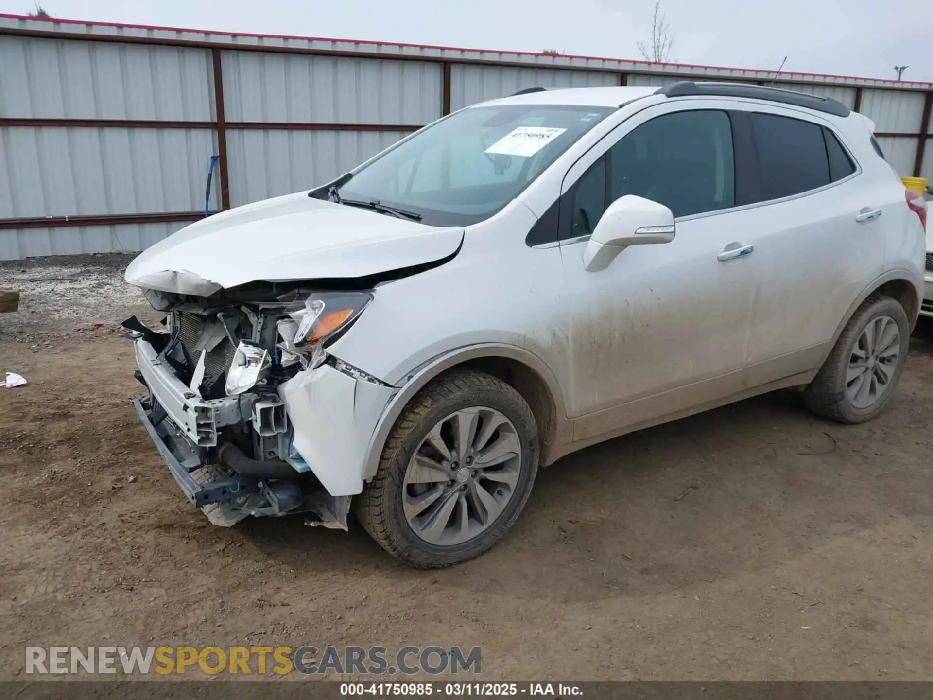 2 Photograph of a damaged car KL4CJESB4KB726662 BUICK ENCORE 2019
