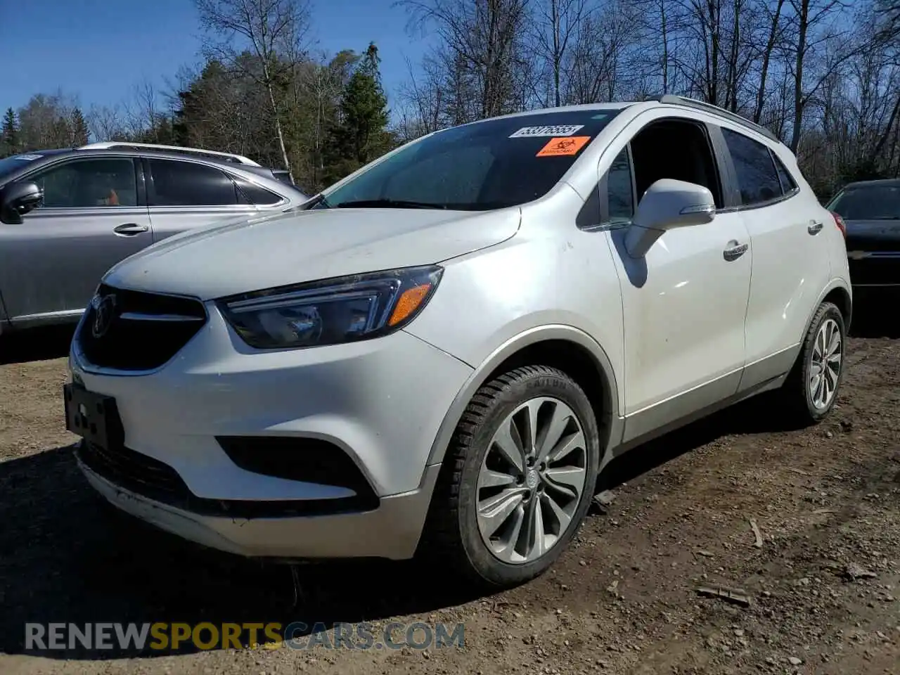 1 Photograph of a damaged car KL4CJESB4KB862368 BUICK ENCORE 2019