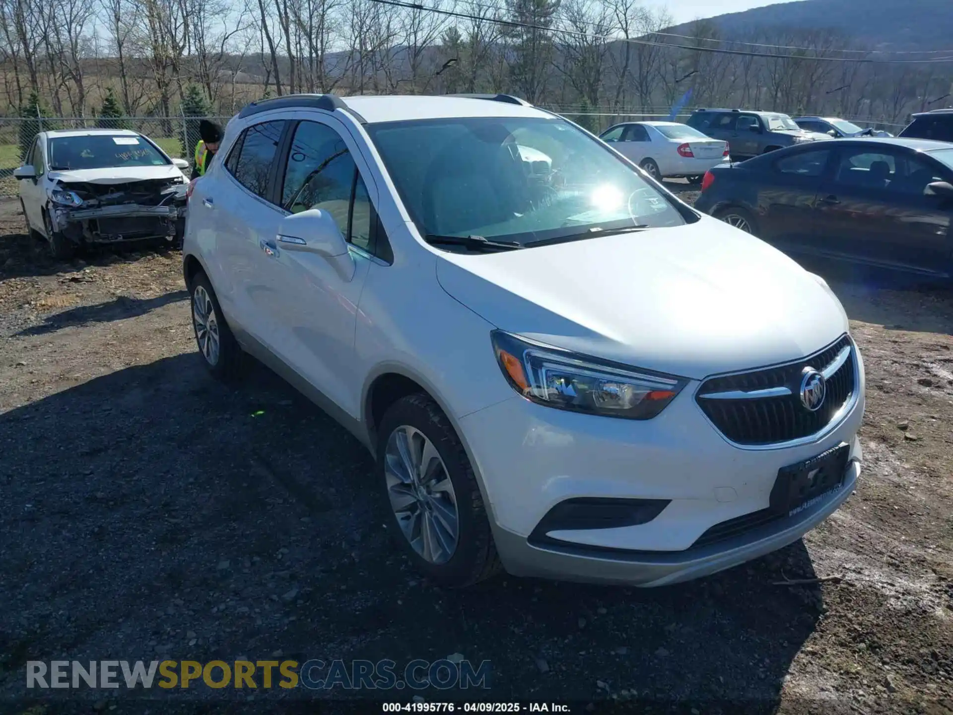 1 Photograph of a damaged car KL4CJESB5KB808142 BUICK ENCORE 2019