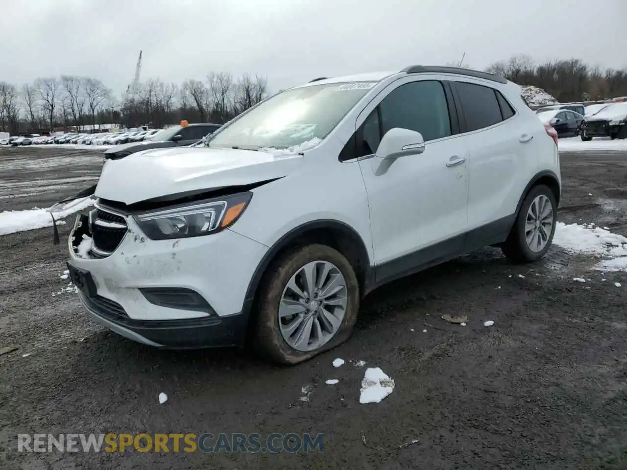 1 Photograph of a damaged car KL4CJESB5KB819562 BUICK ENCORE 2019