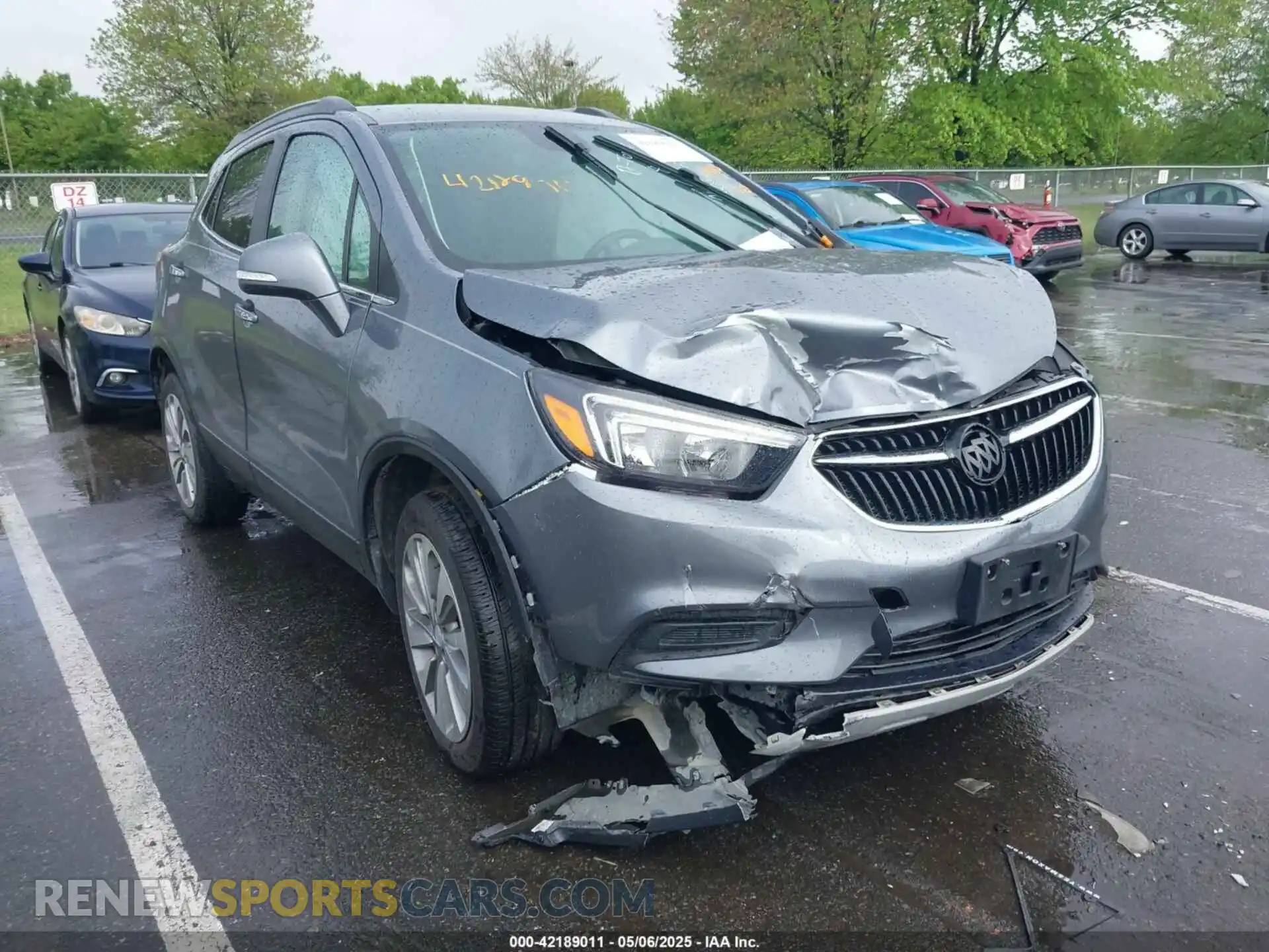 1 Photograph of a damaged car KL4CJESB5KB883455 BUICK ENCORE 2019