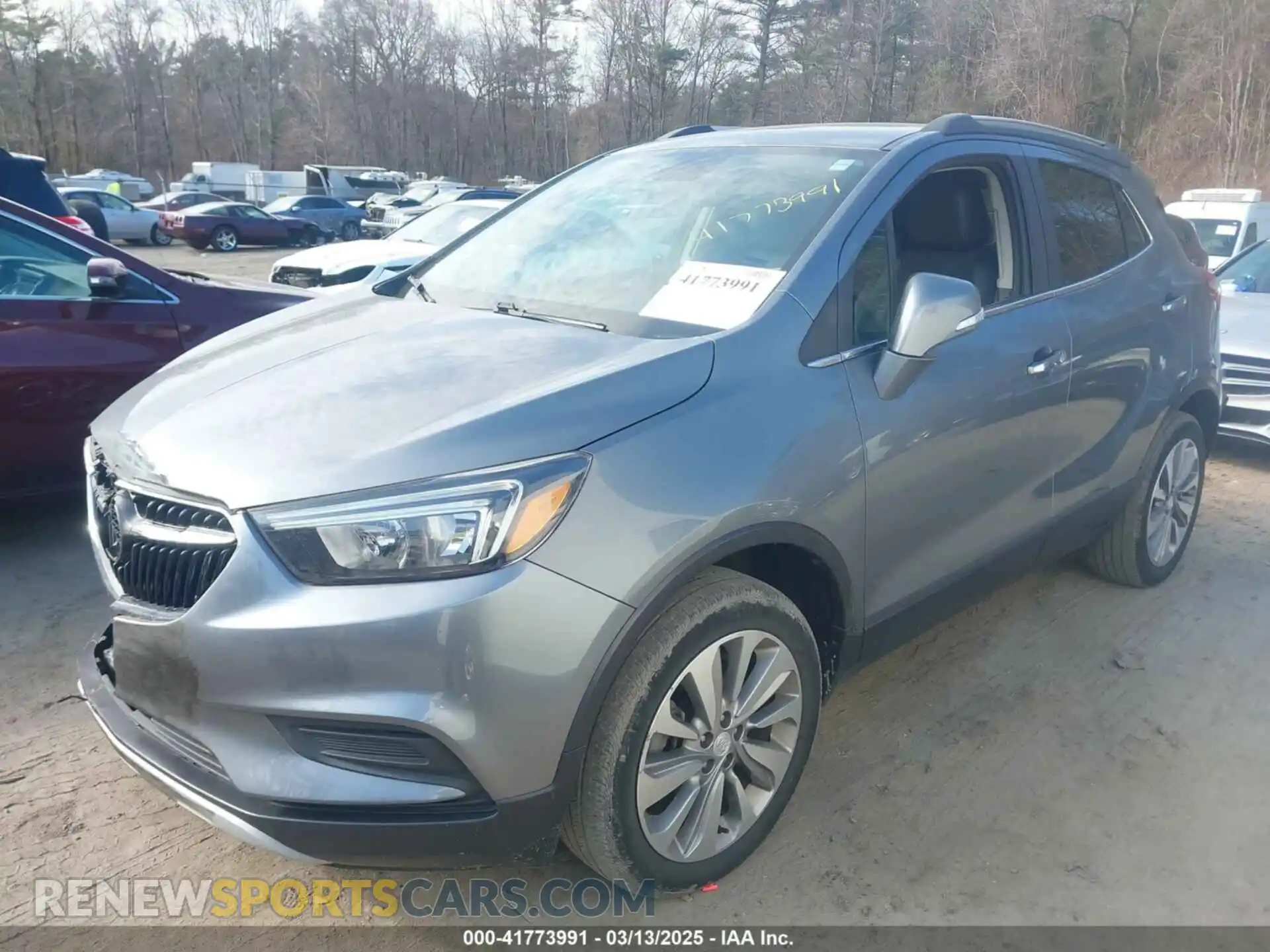 2 Photograph of a damaged car KL4CJESB6KB792131 BUICK ENCORE 2019