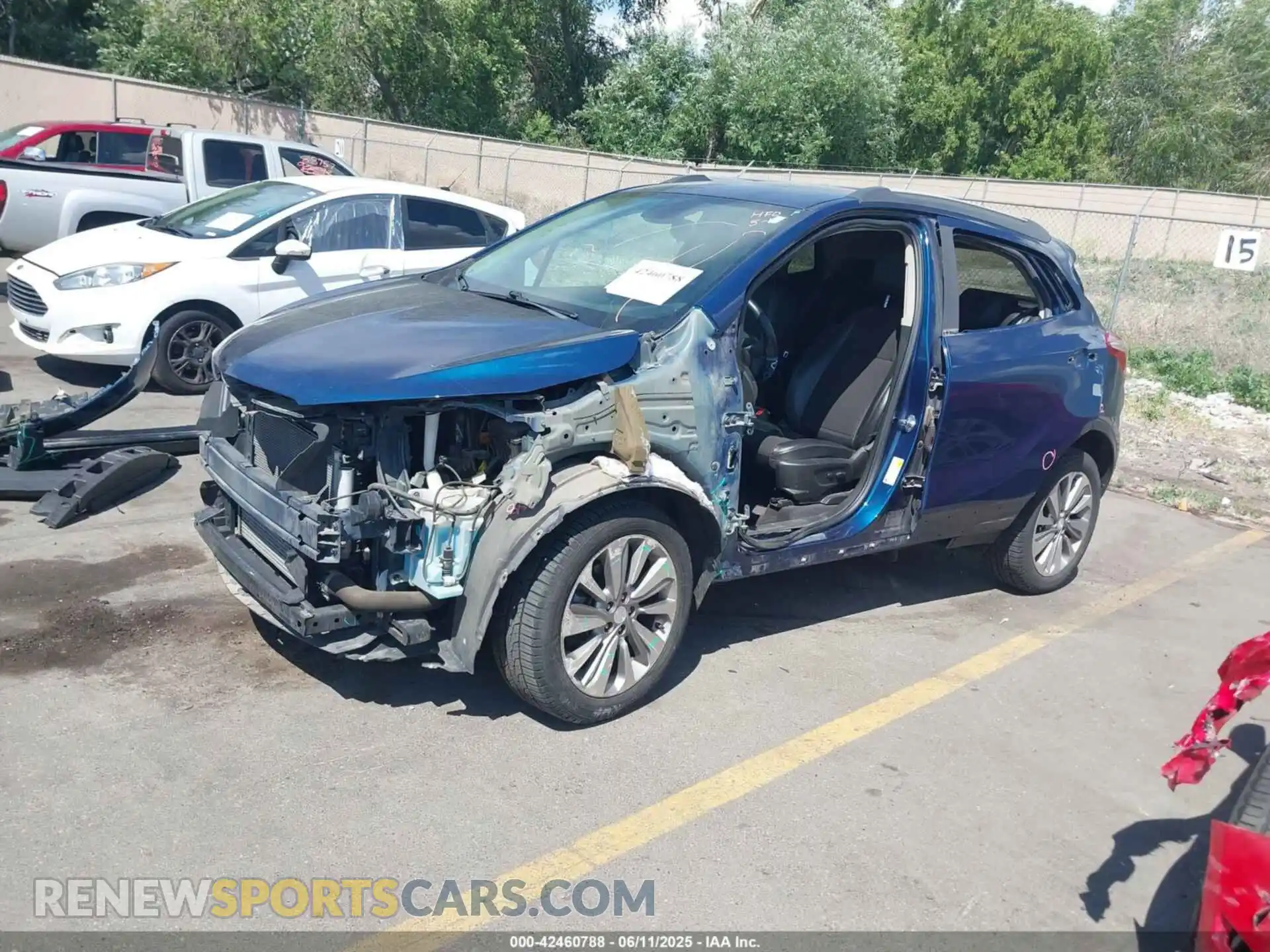 2 Photograph of a damaged car KL4CJESB6KB833874 BUICK ENCORE 2019