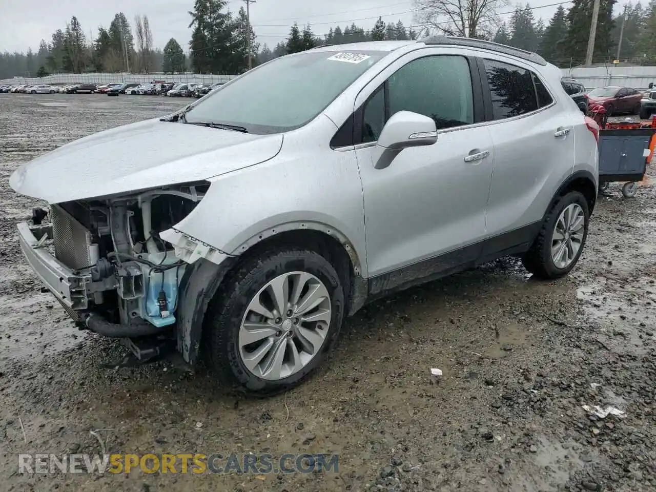 1 Photograph of a damaged car KL4CJESB6KB841215 BUICK ENCORE 2019