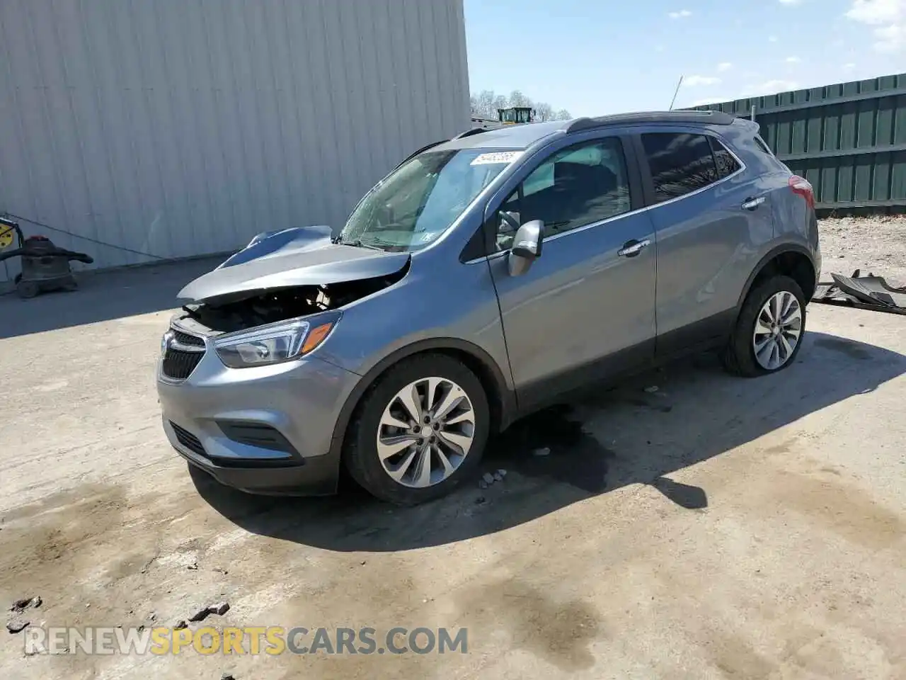 1 Photograph of a damaged car KL4CJESB7KB787651 BUICK ENCORE 2019