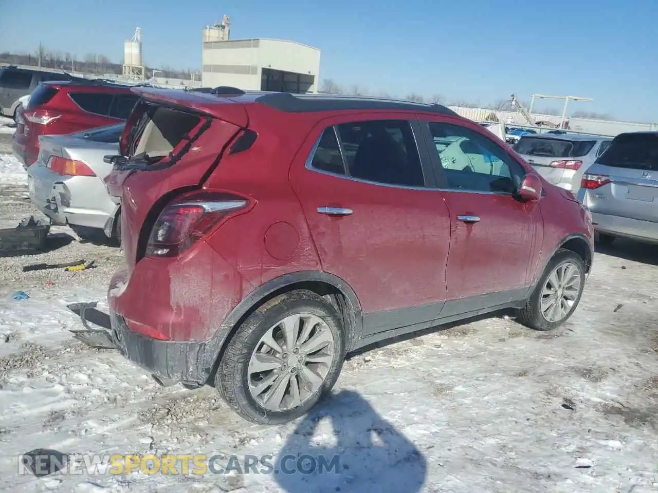 3 Photograph of a damaged car KL4CJESB7KB891220 BUICK ENCORE 2019
