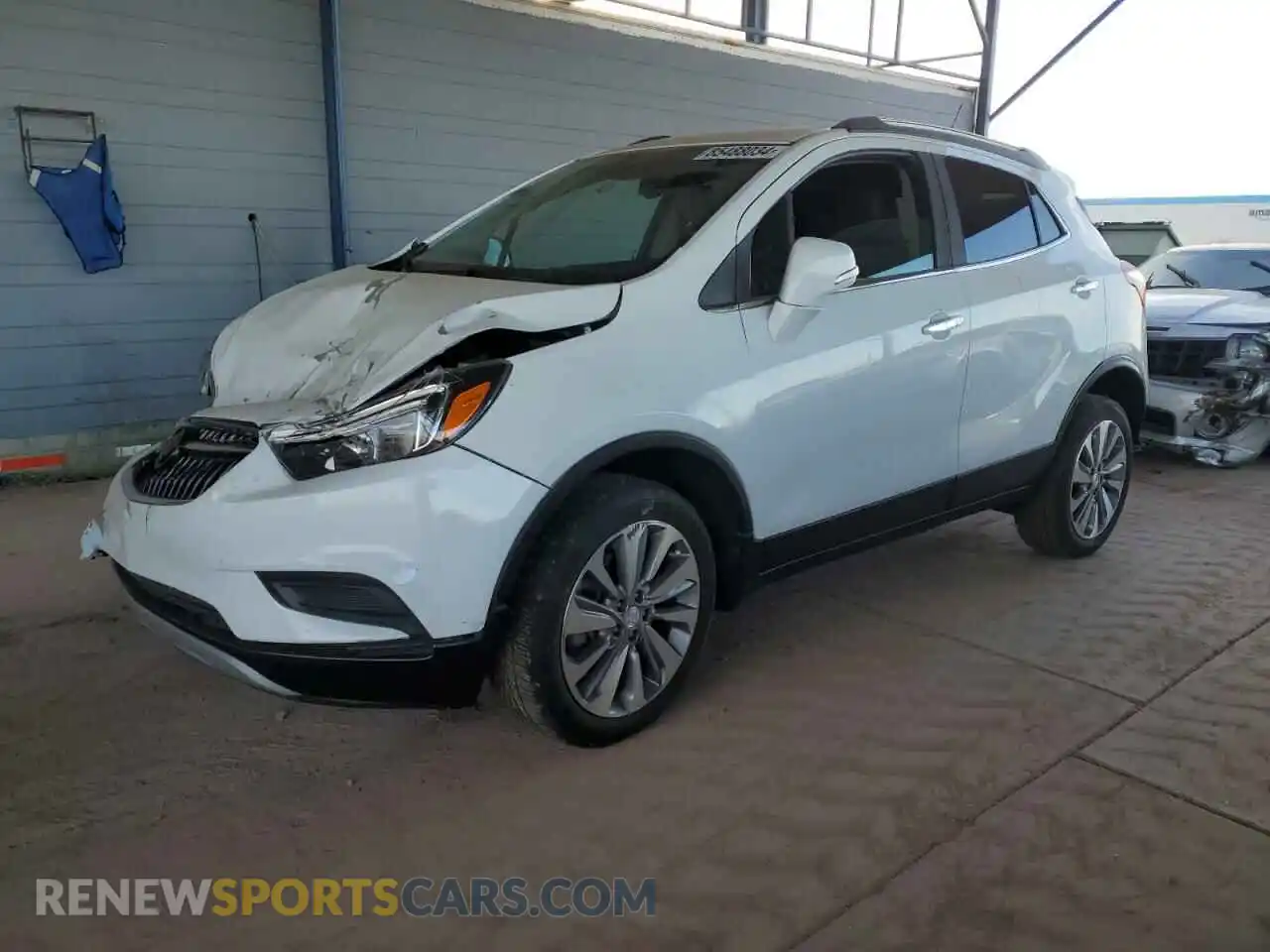 1 Photograph of a damaged car KL4CJESB8KB714627 BUICK ENCORE 2019