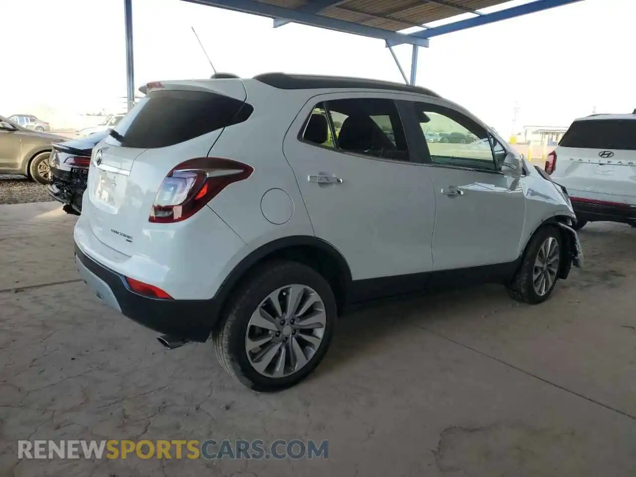 3 Photograph of a damaged car KL4CJESB8KB714627 BUICK ENCORE 2019