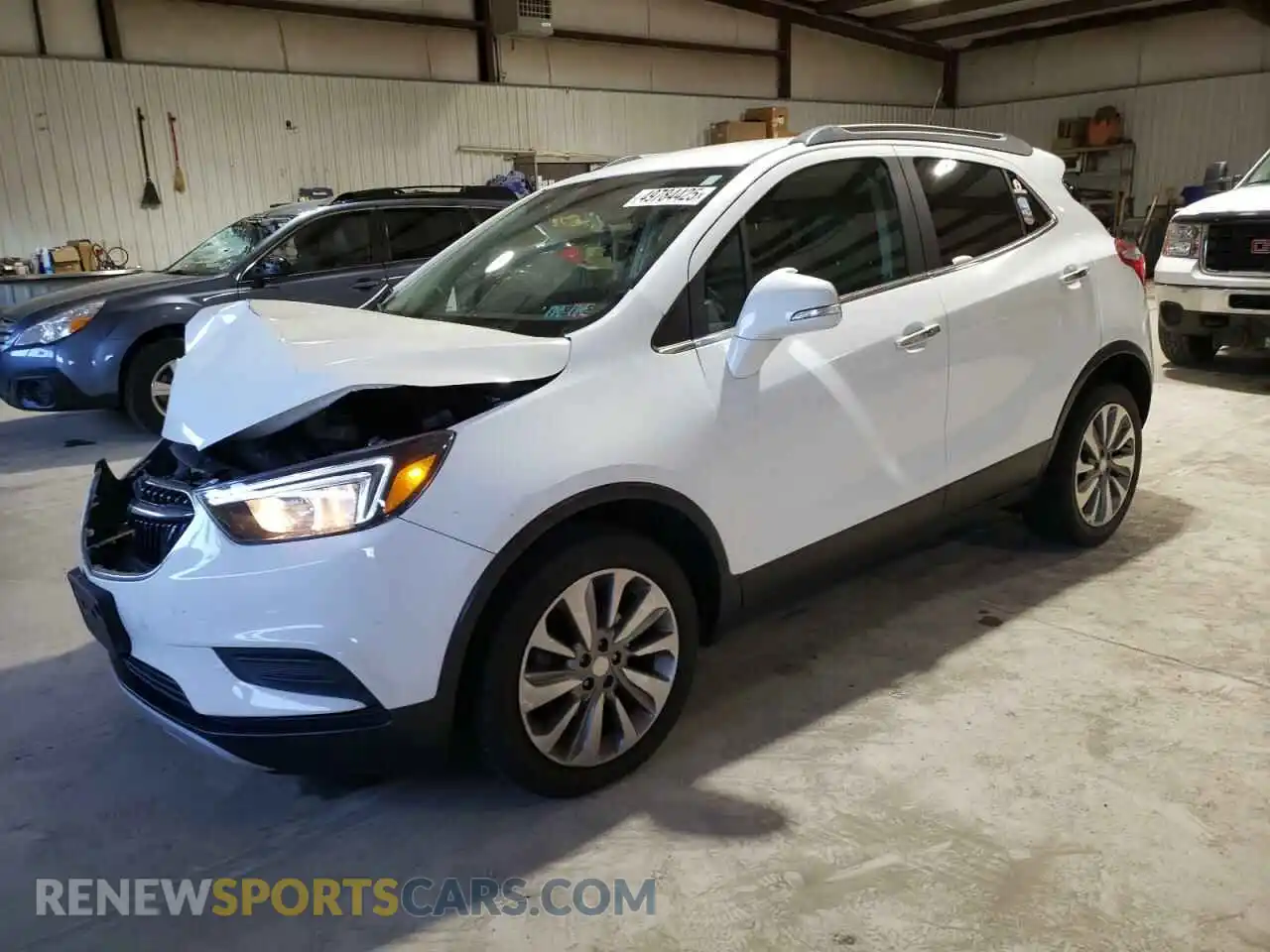 1 Photograph of a damaged car KL4CJESB8KB860798 BUICK ENCORE 2019