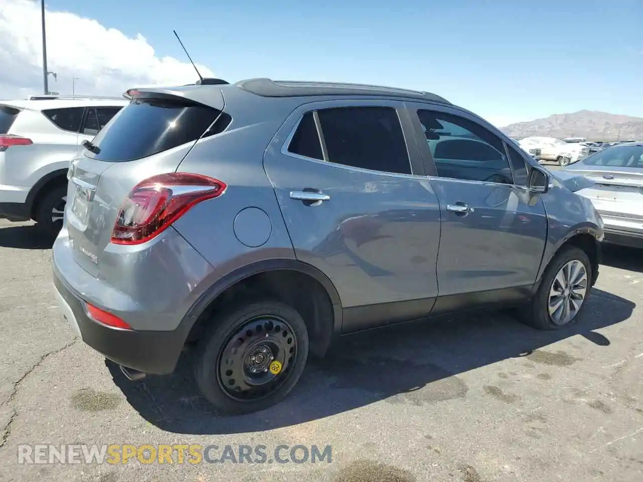 3 fotografías del automóvil dañado KL4CJESB9KB834047 BUICK ENCORE 2019