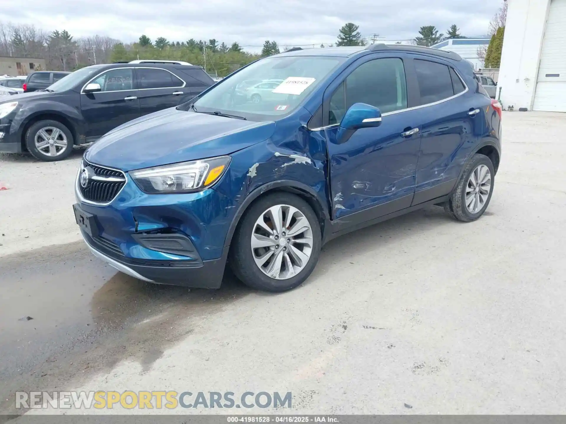 2 Photograph of a damaged car KL4CJESB9KB900175 BUICK ENCORE 2019