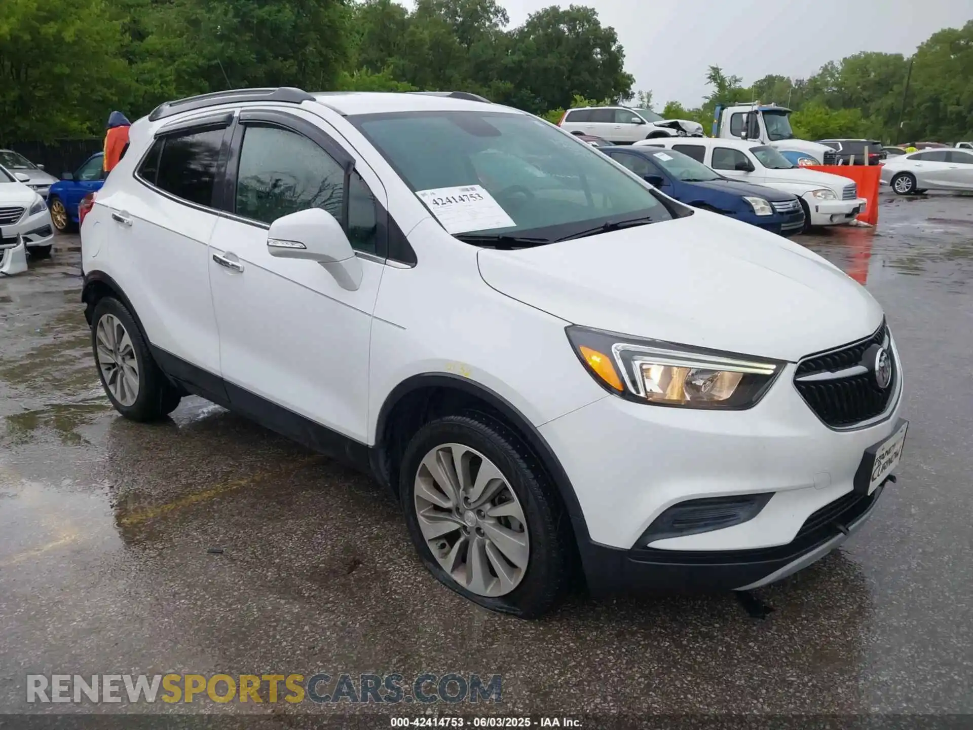 1 Фотография поврежденного автомобиля KL4CJESBXKB711227 BUICK ENCORE 2019