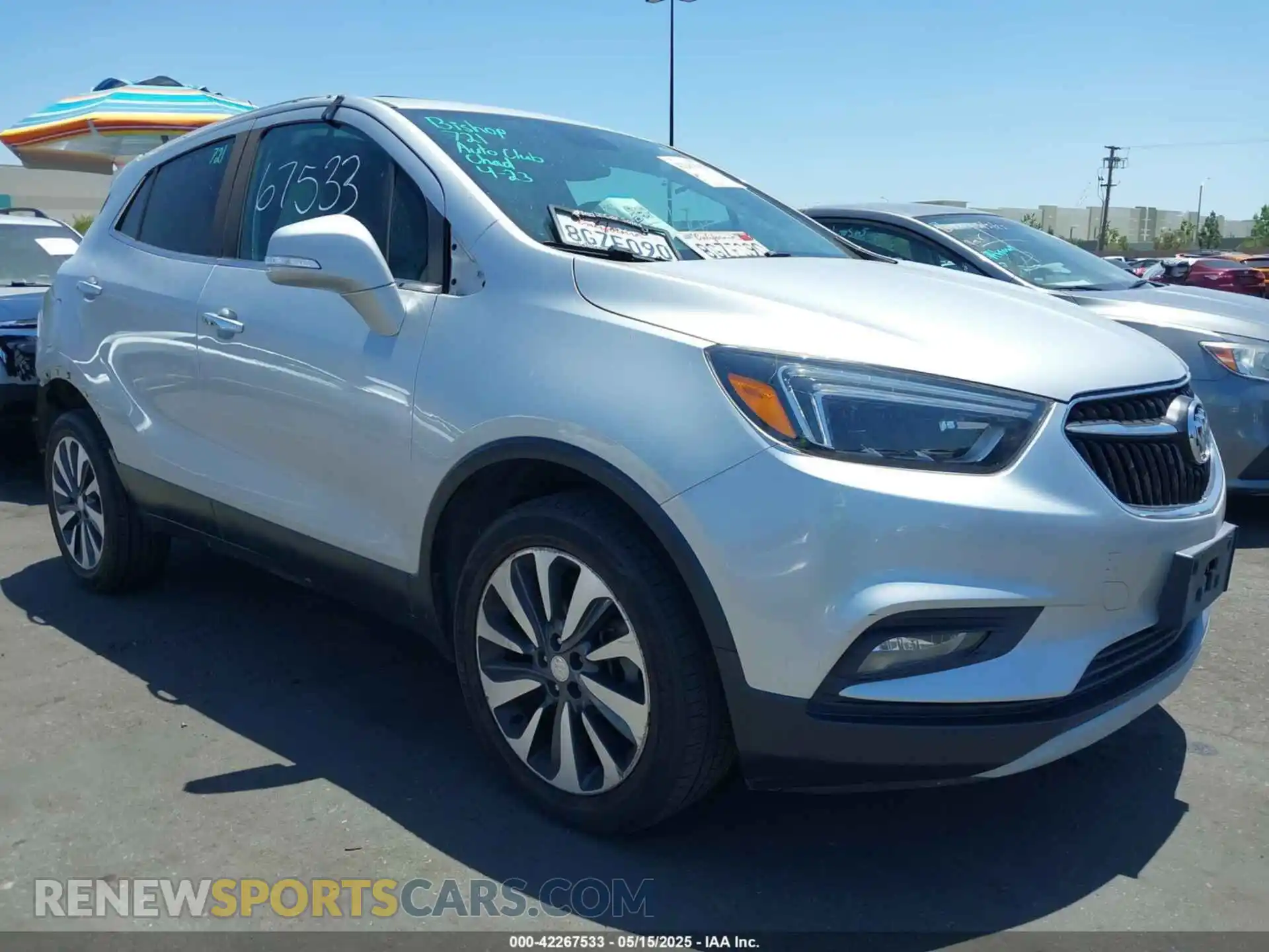 1 Photograph of a damaged car KL4CJGSM2KB790132 BUICK ENCORE 2019