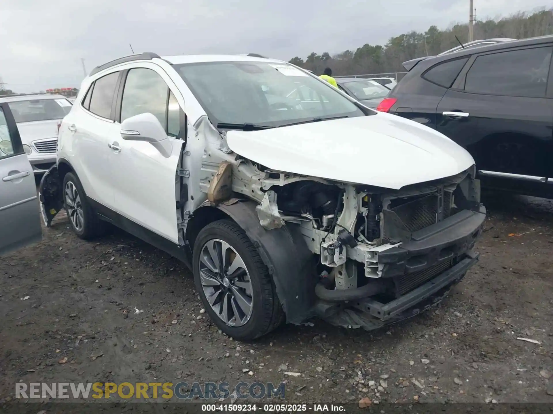 1 Photograph of a damaged car KL4CJGSM3KB766809 BUICK ENCORE 2019