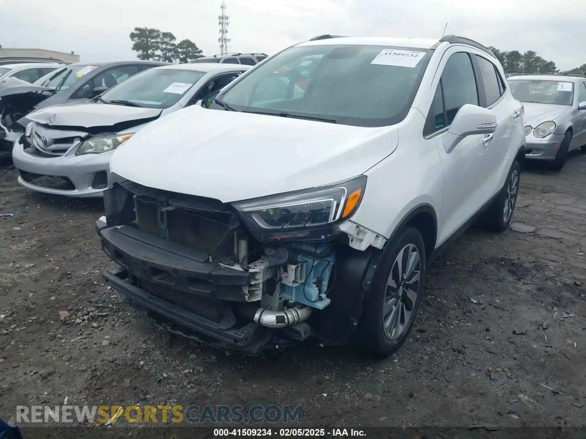 2 Photograph of a damaged car KL4CJGSM3KB766809 BUICK ENCORE 2019