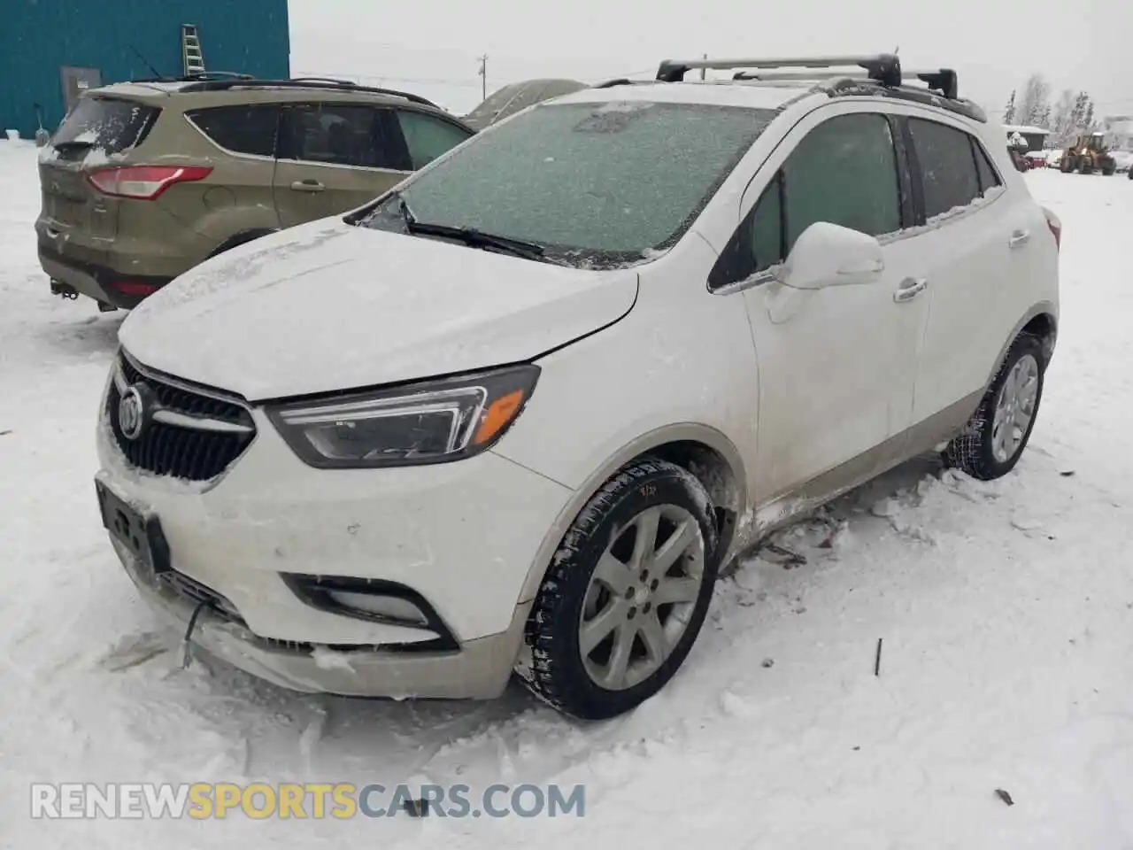 1 Photograph of a damaged car KL4CJGSM5KB738932 BUICK ENCORE 2019