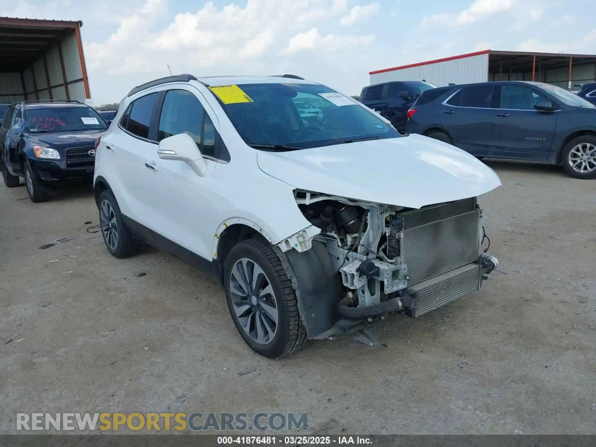 1 Photograph of a damaged car KL4CJGSM6KB892999 BUICK ENCORE 2019