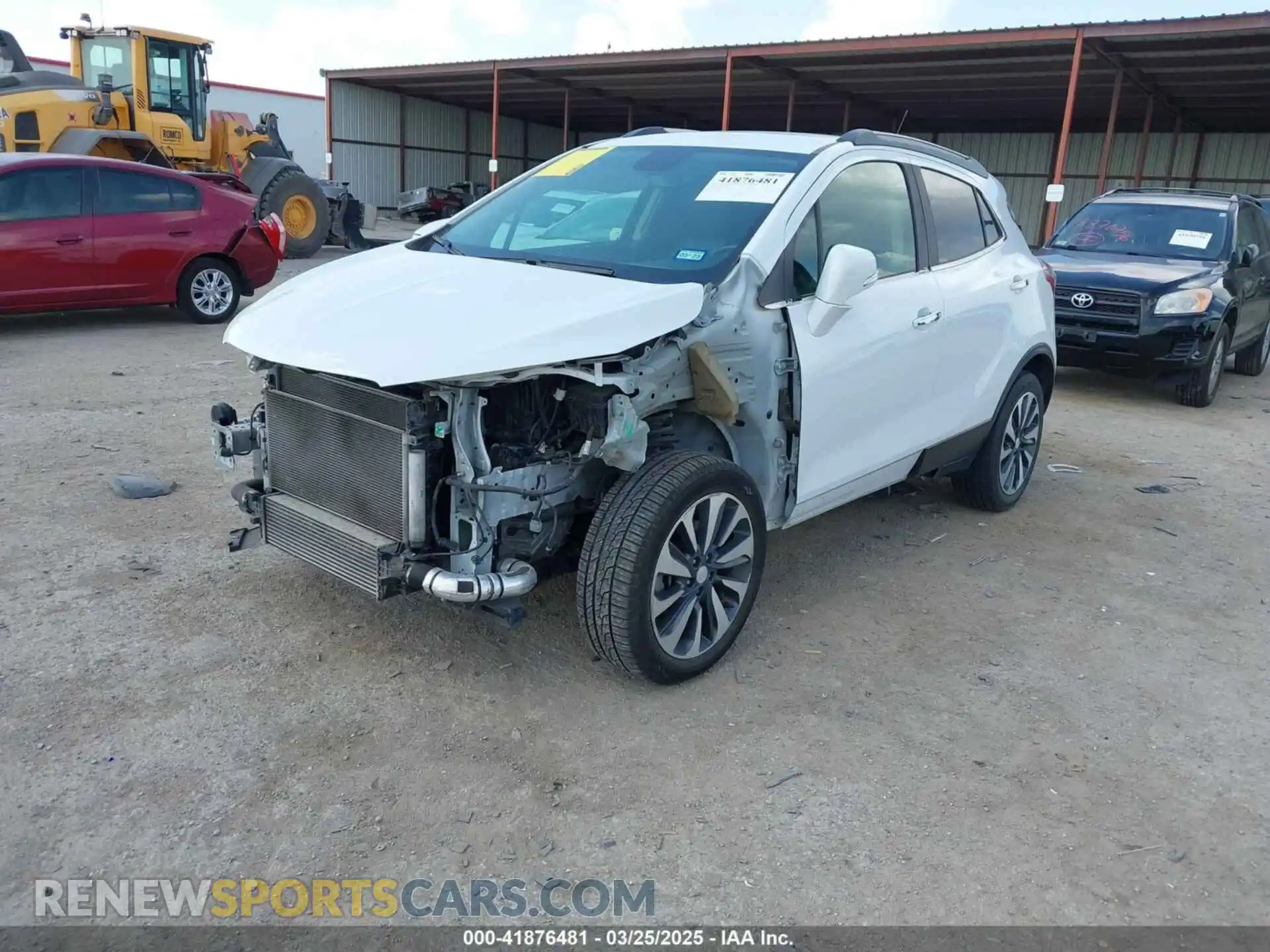 2 Photograph of a damaged car KL4CJGSM6KB892999 BUICK ENCORE 2019