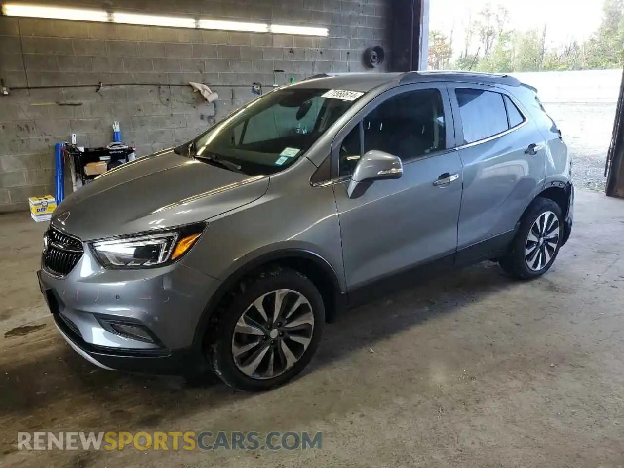 1 Photograph of a damaged car KL4CJGSM7KB952031 BUICK ENCORE 2019