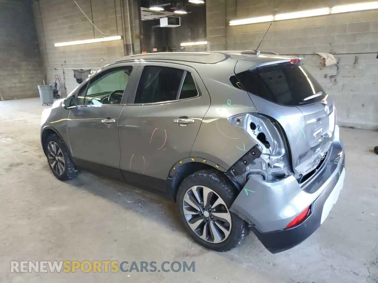 2 Photograph of a damaged car KL4CJGSM7KB952031 BUICK ENCORE 2019