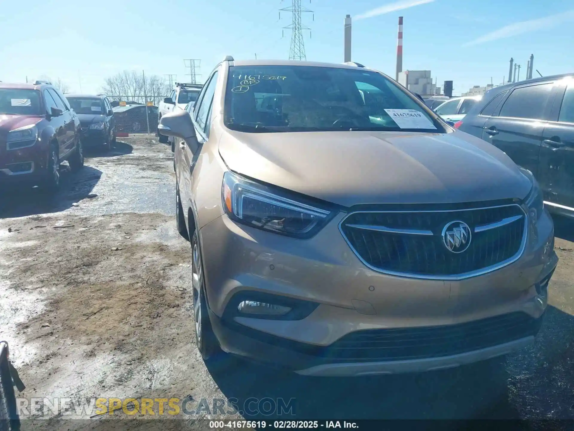 1 Photograph of a damaged car KL4CJGSM8KB861415 BUICK ENCORE 2019
