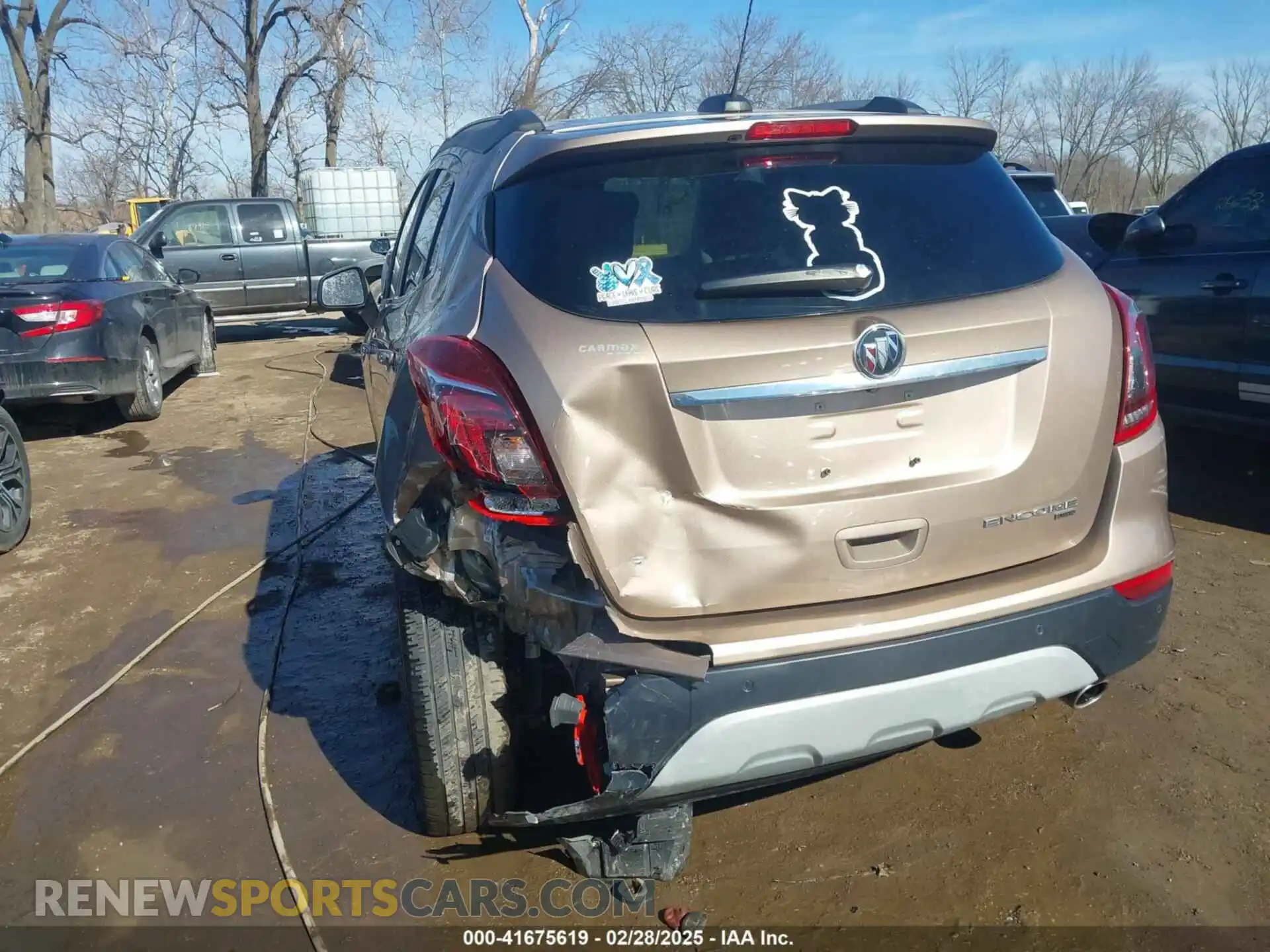 3 Photograph of a damaged car KL4CJGSM8KB861415 BUICK ENCORE 2019