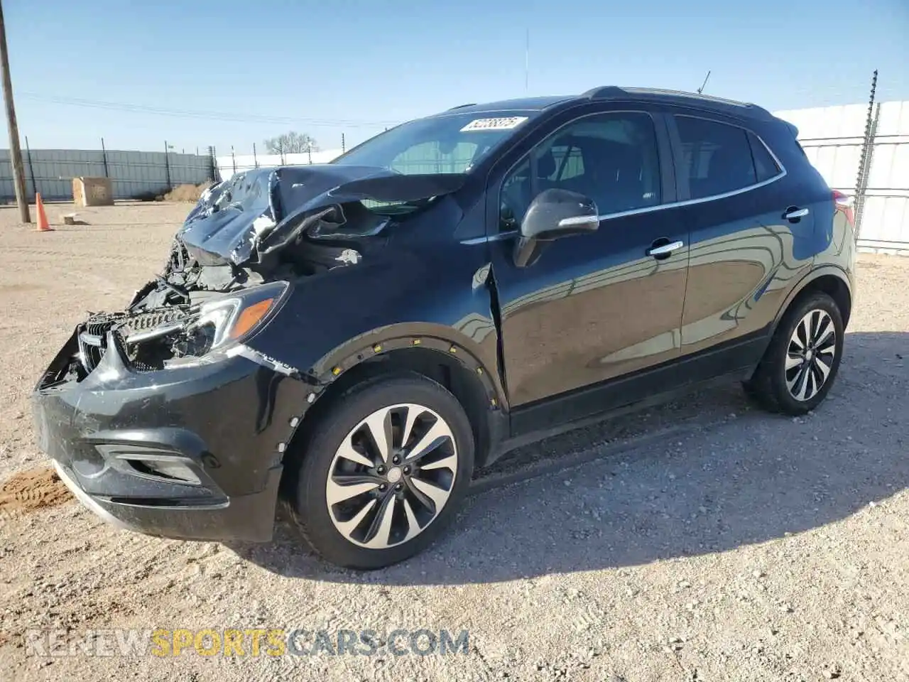 1 Photograph of a damaged car KL4CJGSM9KB890339 BUICK ENCORE 2019
