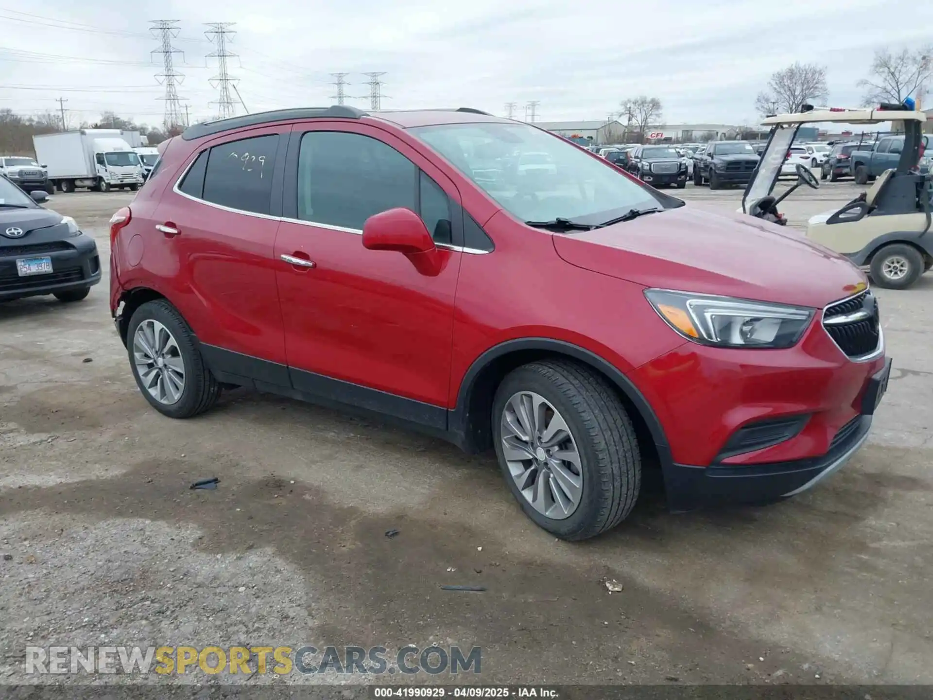 1 Photograph of a damaged car KL4CJASB0LB022694 BUICK ENCORE 2020