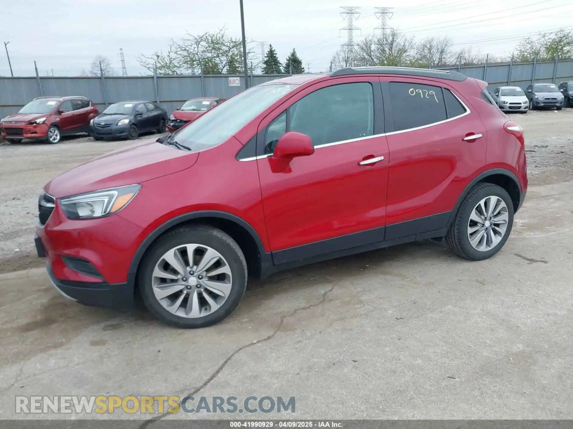 2 Photograph of a damaged car KL4CJASB0LB022694 BUICK ENCORE 2020