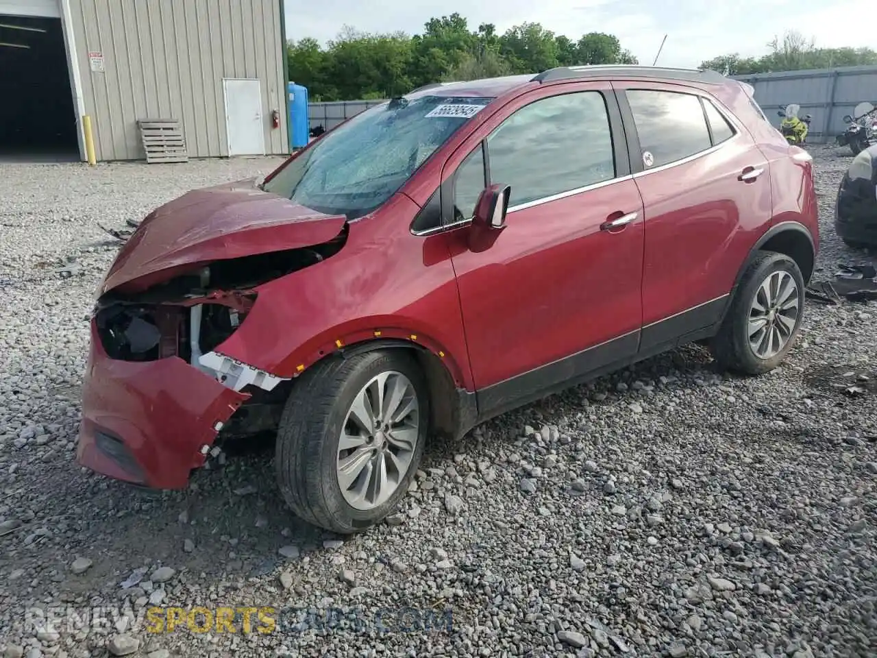 1 Photograph of a damaged car KL4CJASB0LB065173 BUICK ENCORE 2020