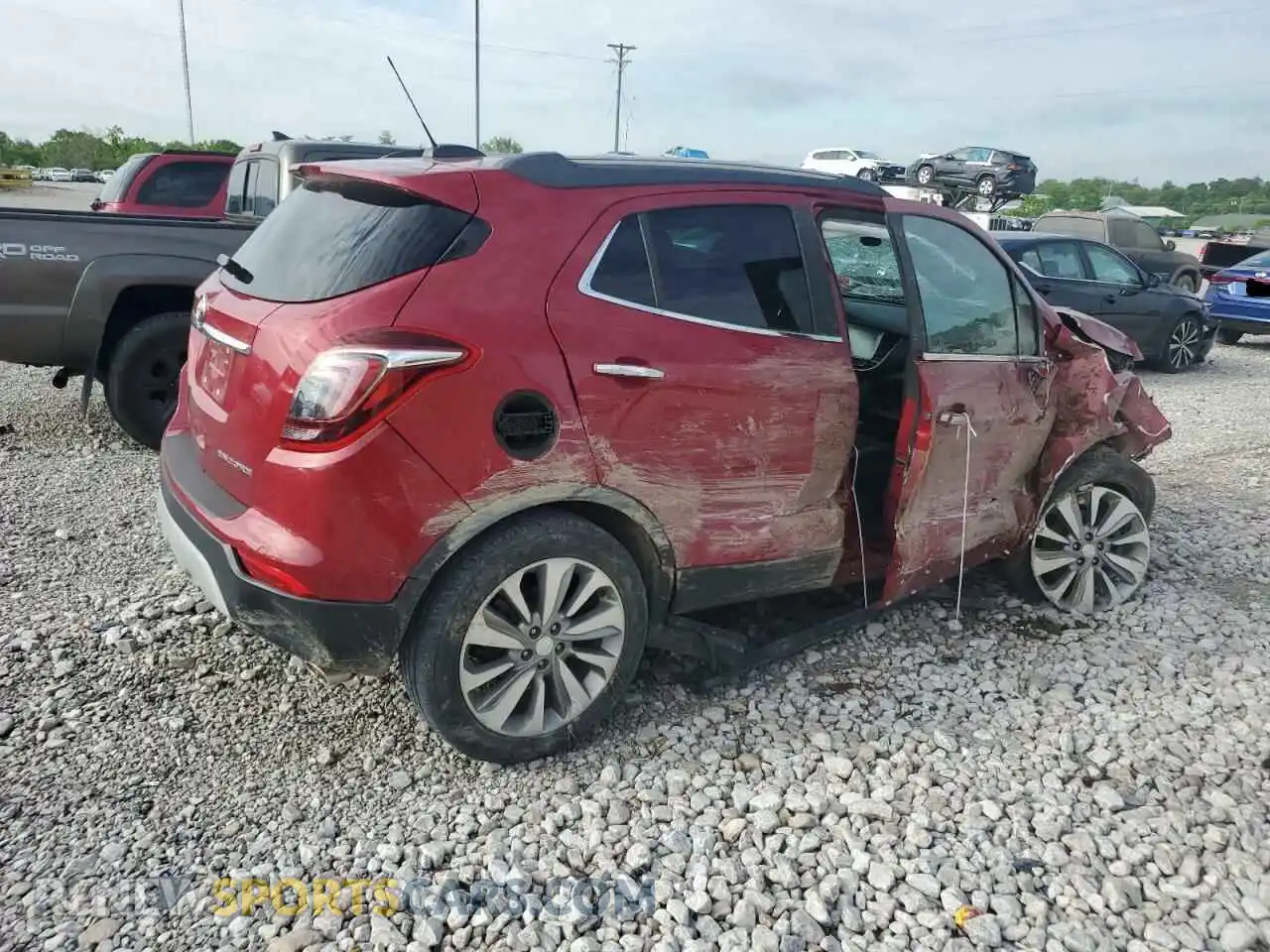 3 Photograph of a damaged car KL4CJASB0LB065173 BUICK ENCORE 2020