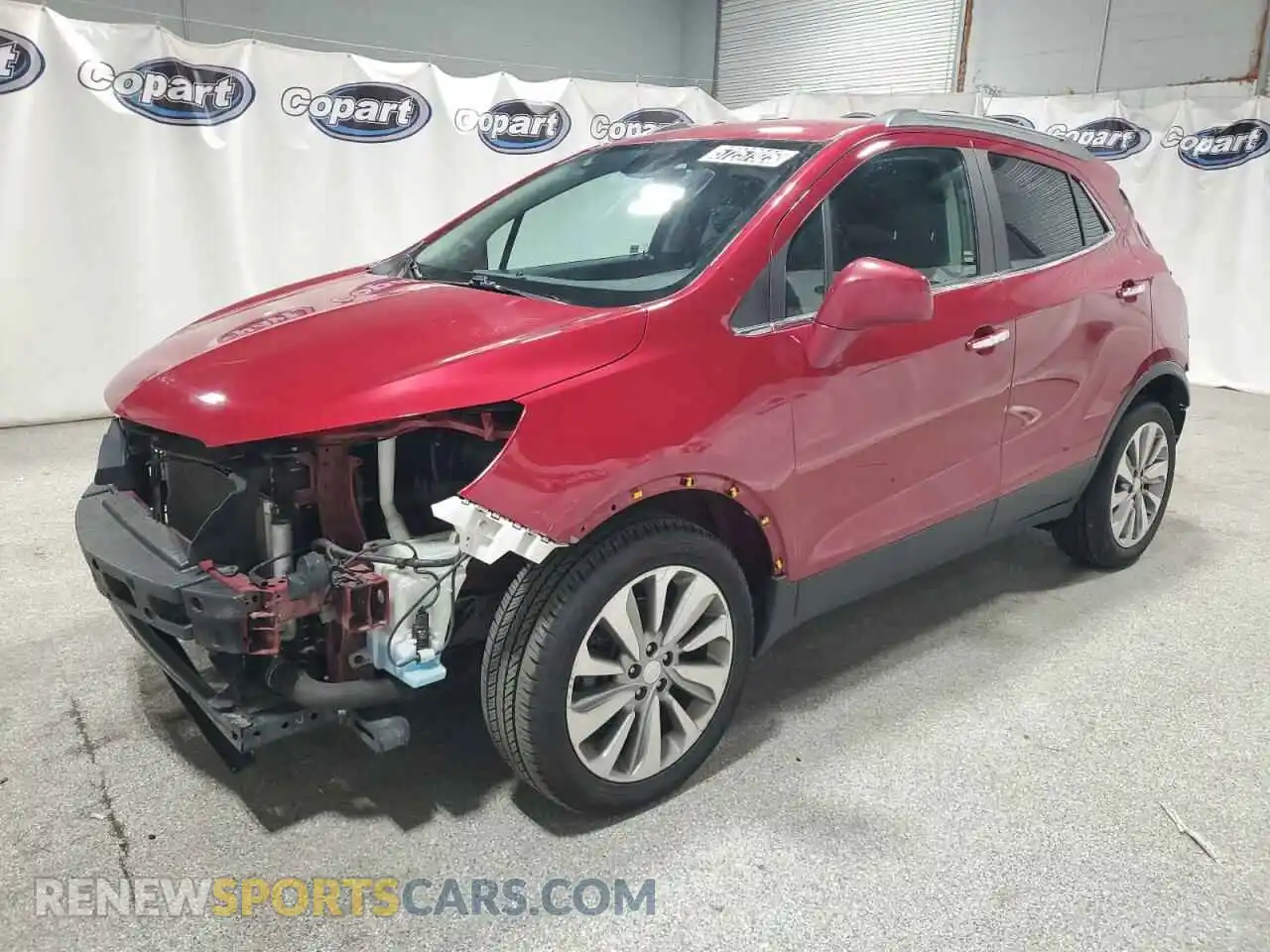 1 Photograph of a damaged car KL4CJASB1LB062931 BUICK ENCORE 2020