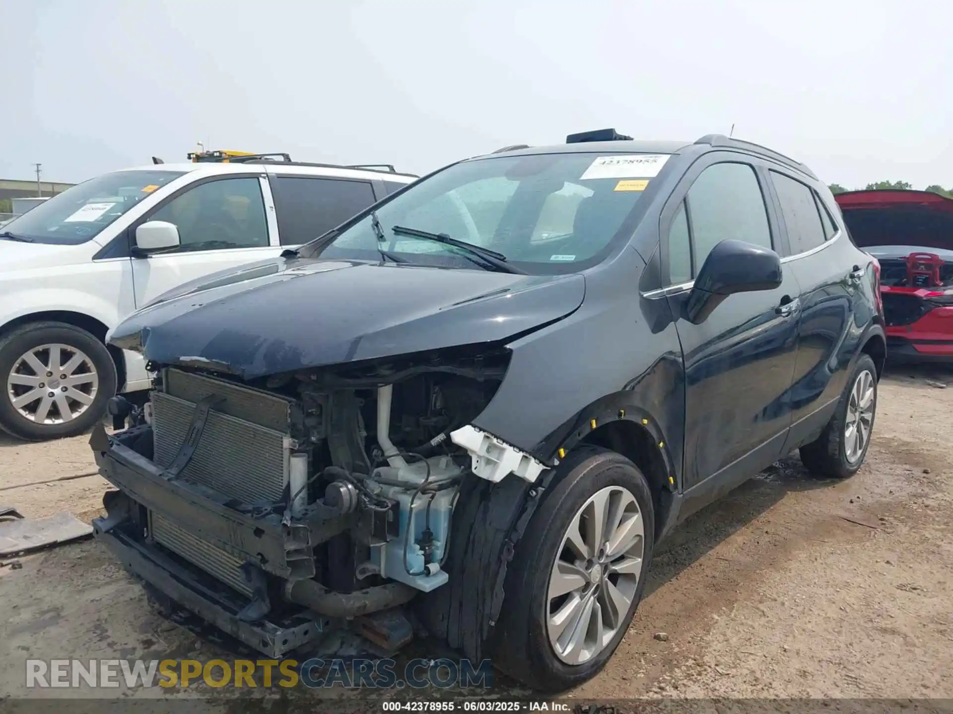 2 fotografías del automóvil dañado KL4CJASB1LB072956 BUICK ENCORE 2020