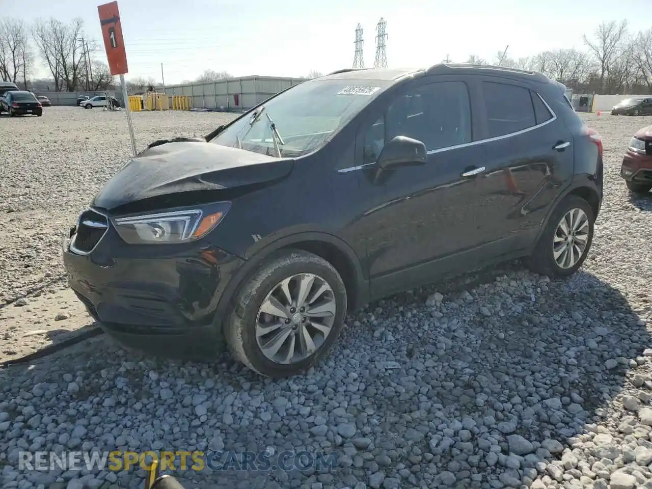 1 Photograph of a damaged car KL4CJASB1LB315858 BUICK ENCORE 2020