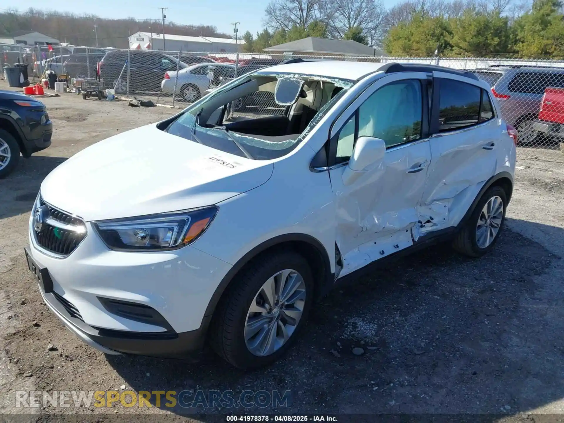 2 Photograph of a damaged car KL4CJASB2LB032689 BUICK ENCORE 2020