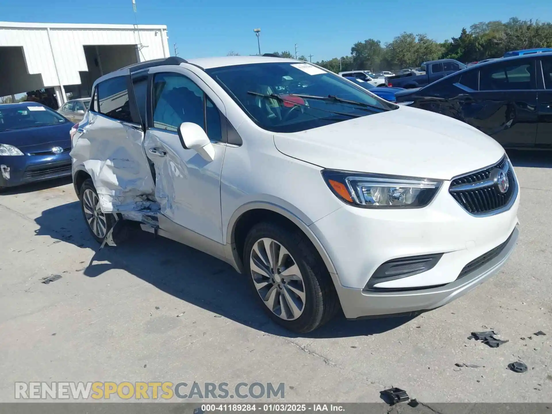 1 Photograph of a damaged car KL4CJASB2LB046785 BUICK ENCORE 2020