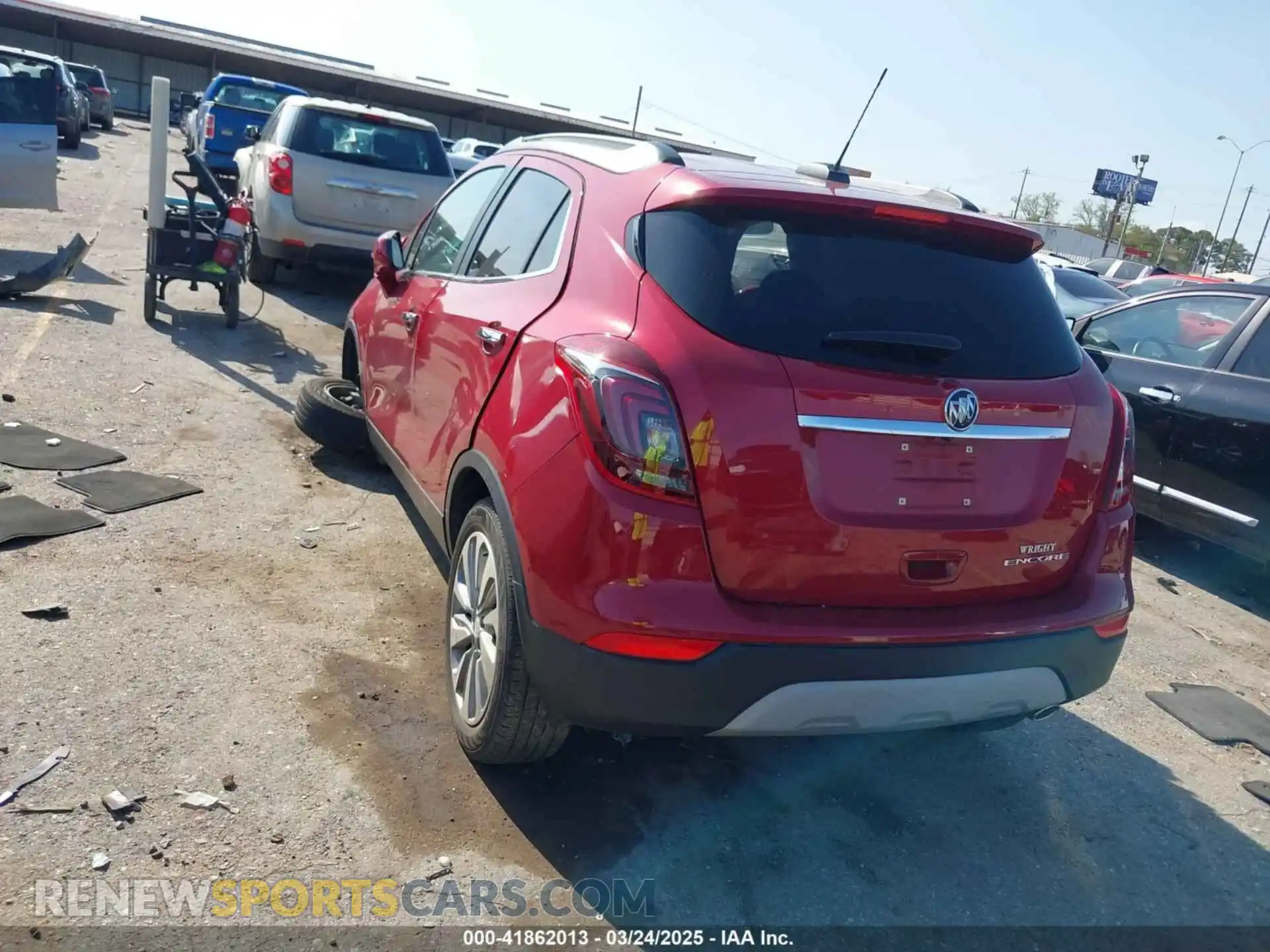 3 Photograph of a damaged car KL4CJASB2LB067068 BUICK ENCORE 2020