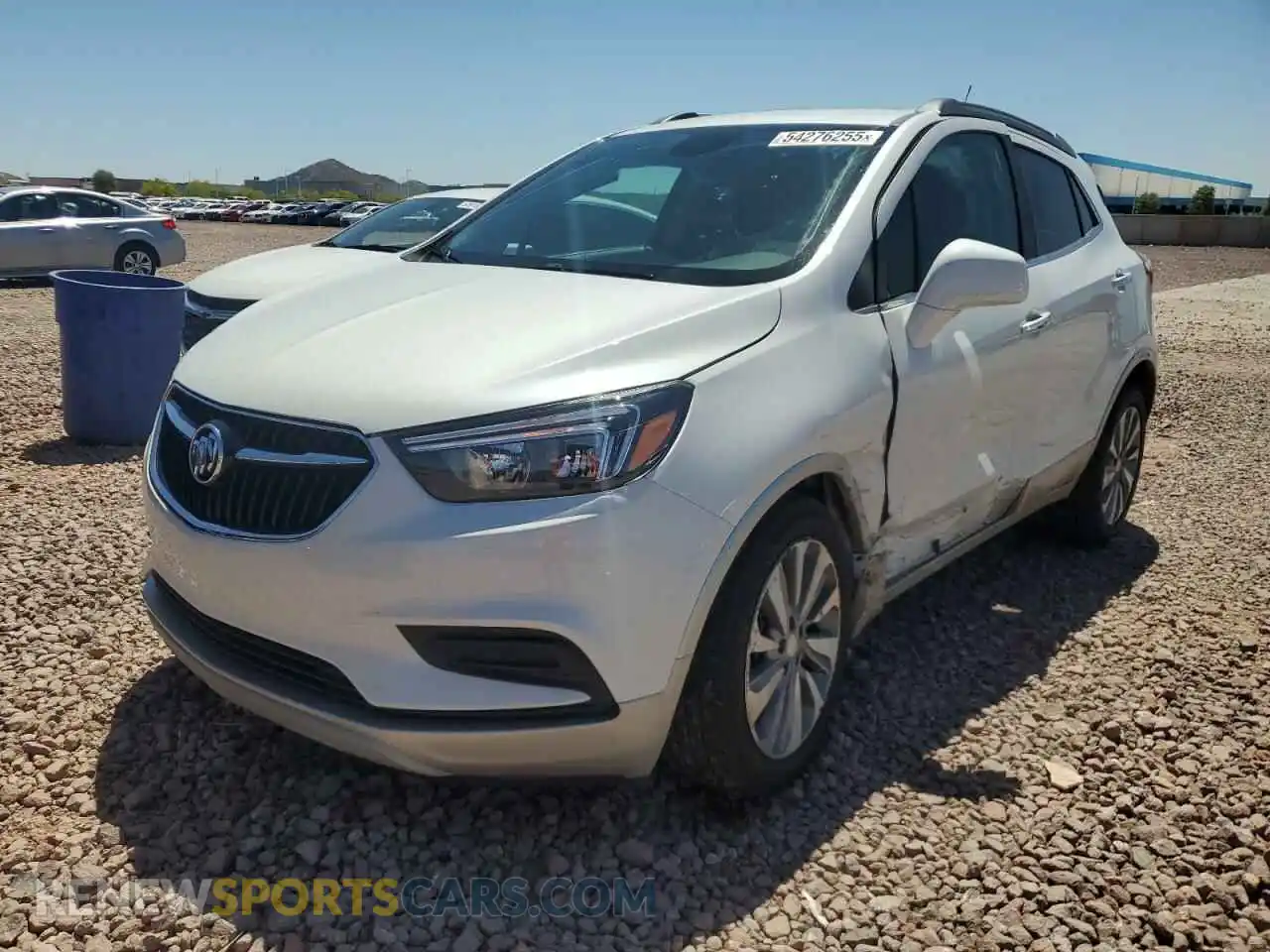 1 Photograph of a damaged car KL4CJASB4LB015442 BUICK ENCORE 2020