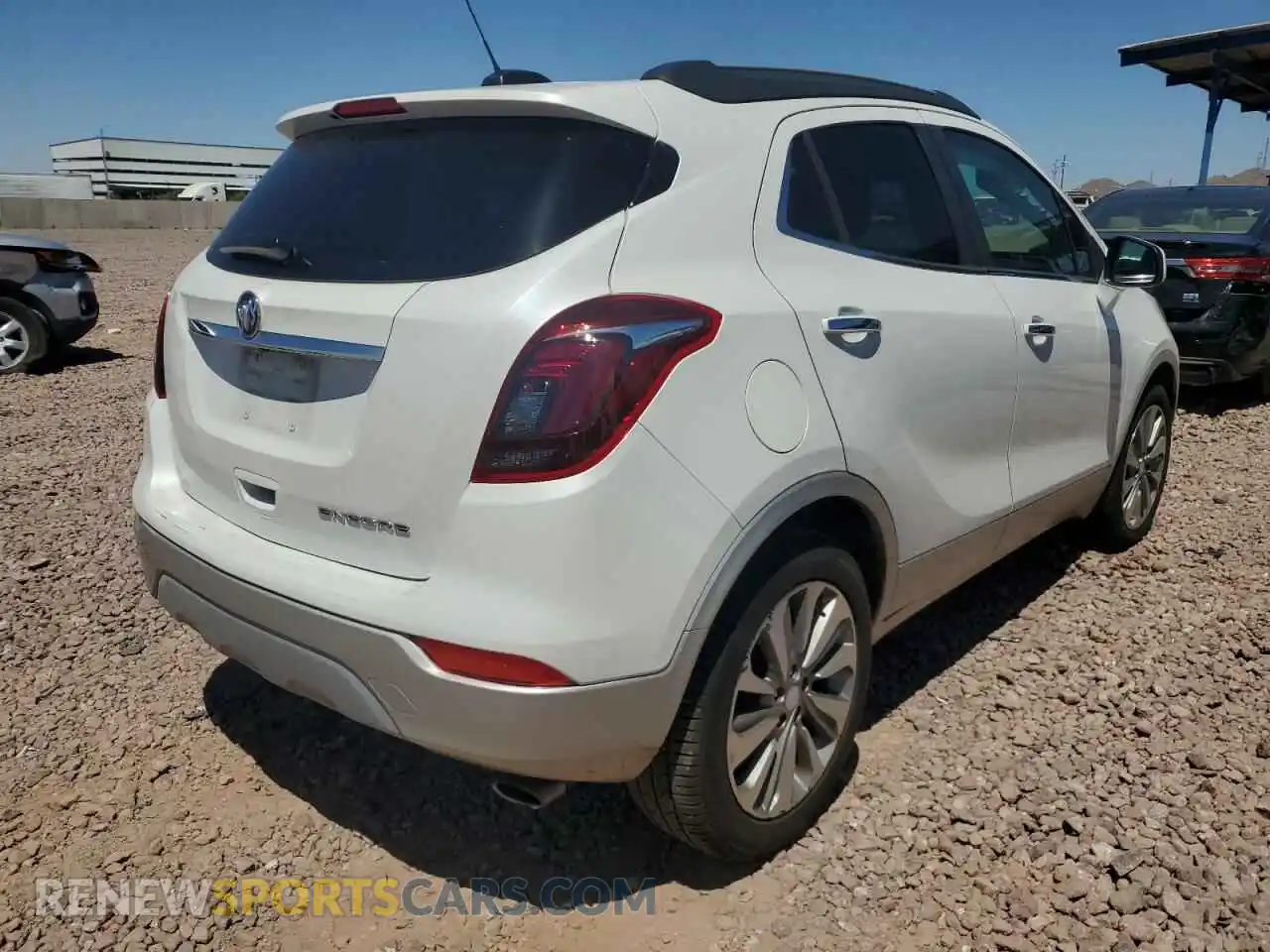 3 Photograph of a damaged car KL4CJASB4LB015442 BUICK ENCORE 2020