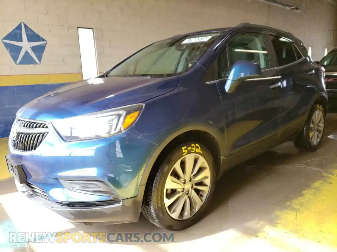 1 Photograph of a damaged car KL4CJASB4LB064625 BUICK ENCORE 2020