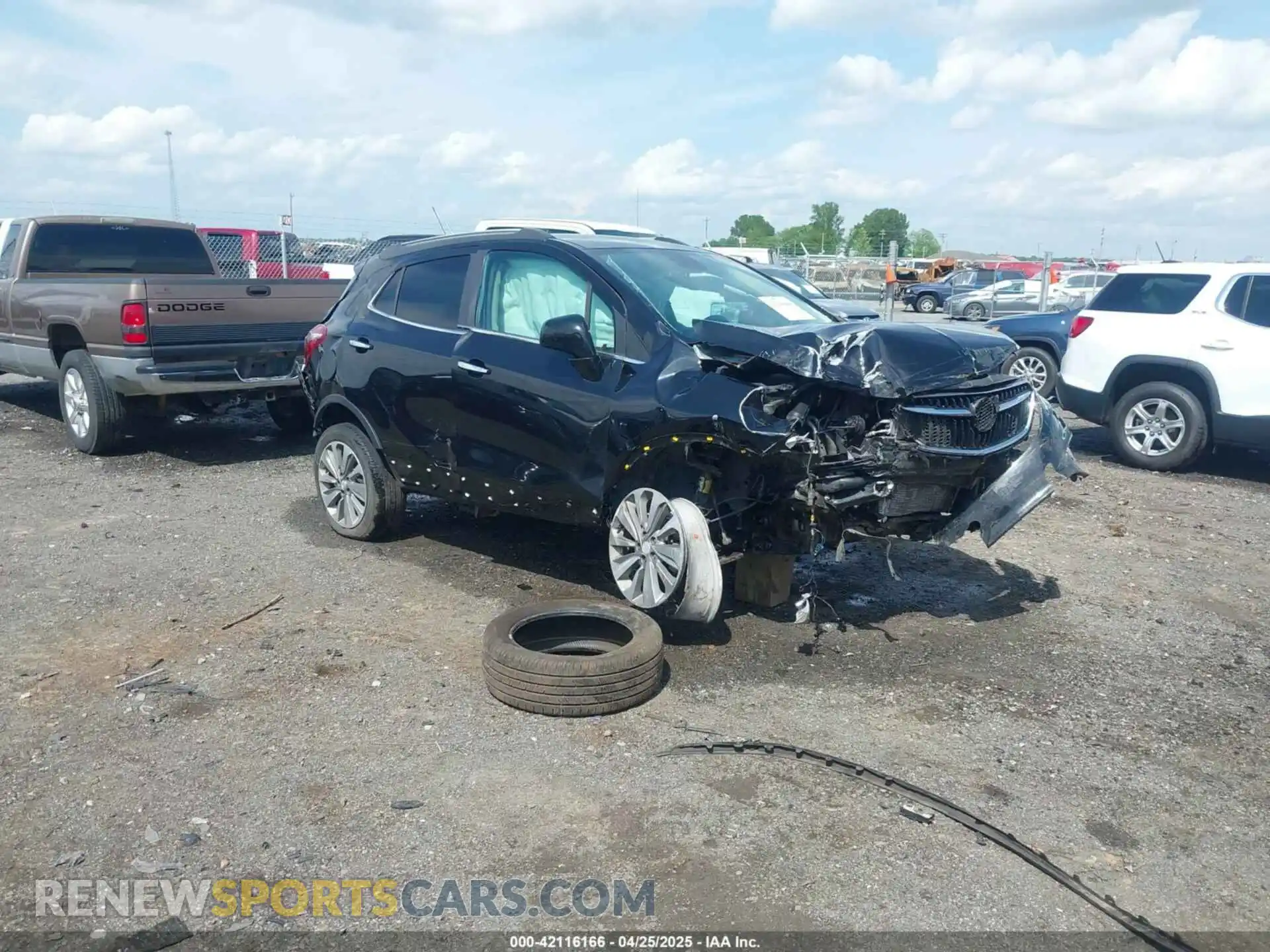1 Photograph of a damaged car KL4CJASB6LB003471 BUICK ENCORE 2020