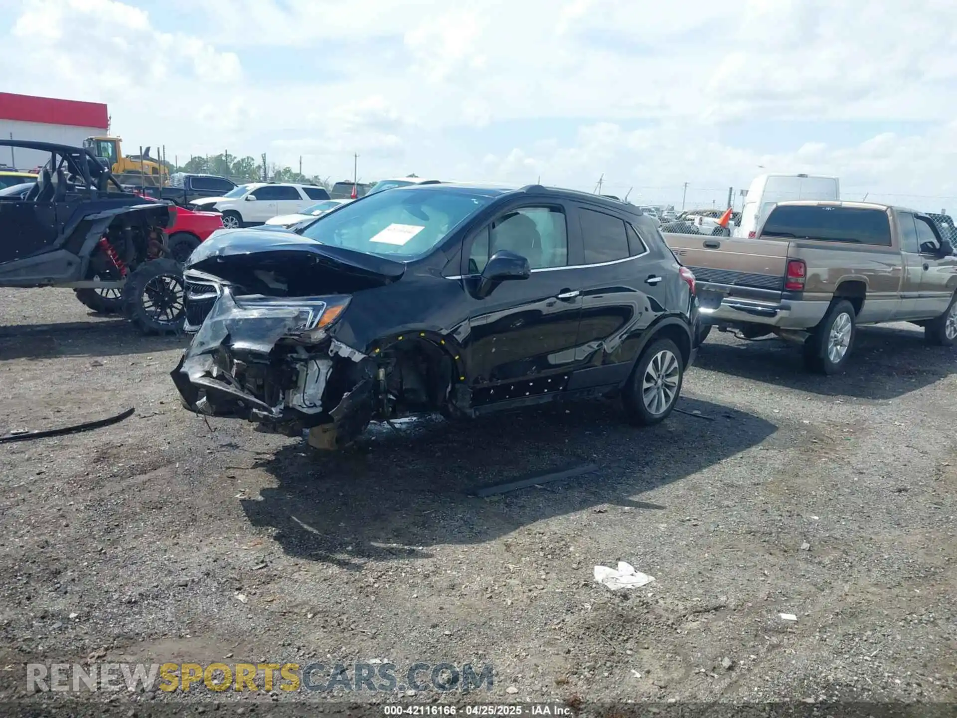 2 Photograph of a damaged car KL4CJASB6LB003471 BUICK ENCORE 2020