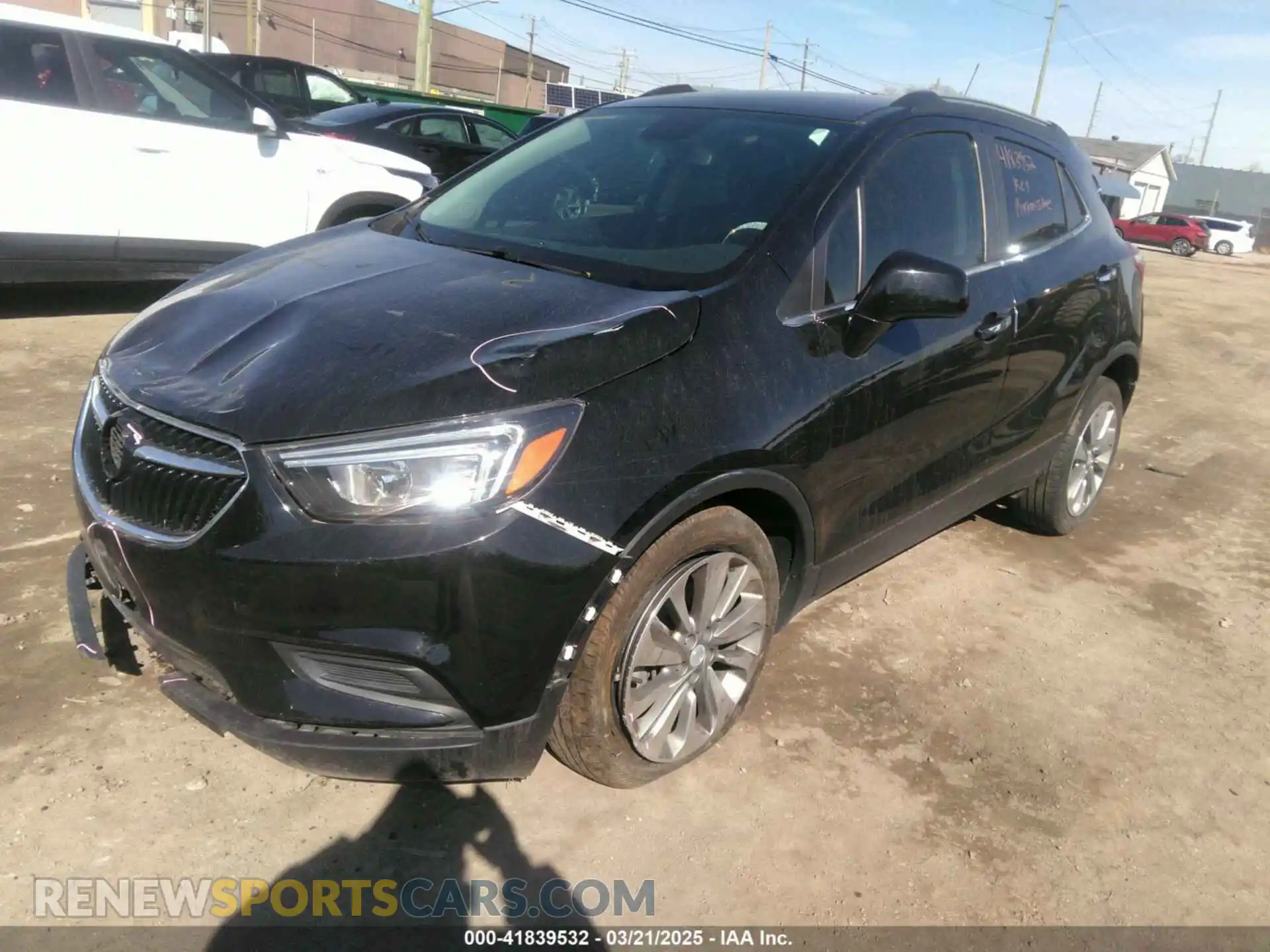 2 Photograph of a damaged car KL4CJASB6LB053688 BUICK ENCORE 2020