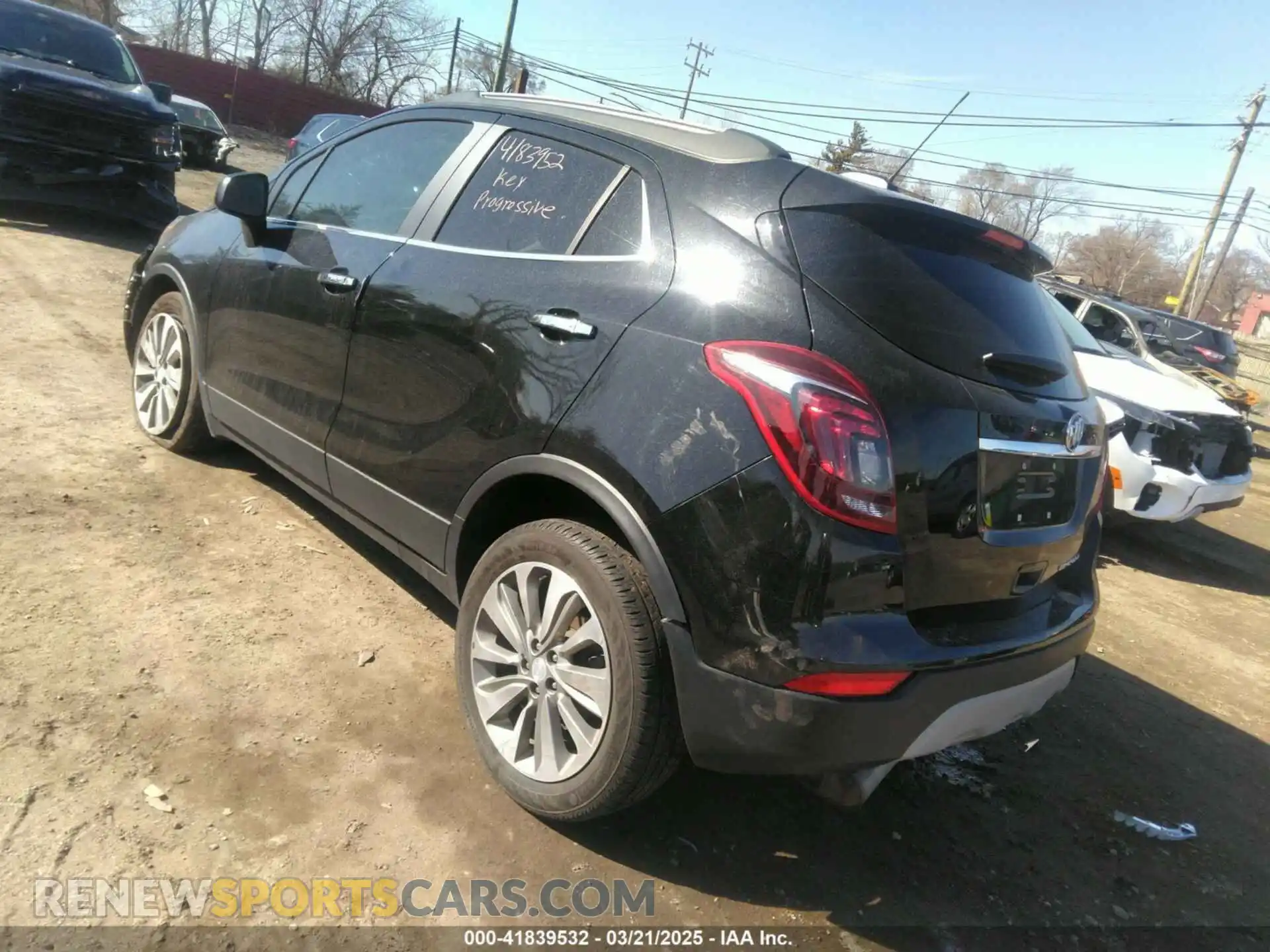 3 Photograph of a damaged car KL4CJASB6LB053688 BUICK ENCORE 2020