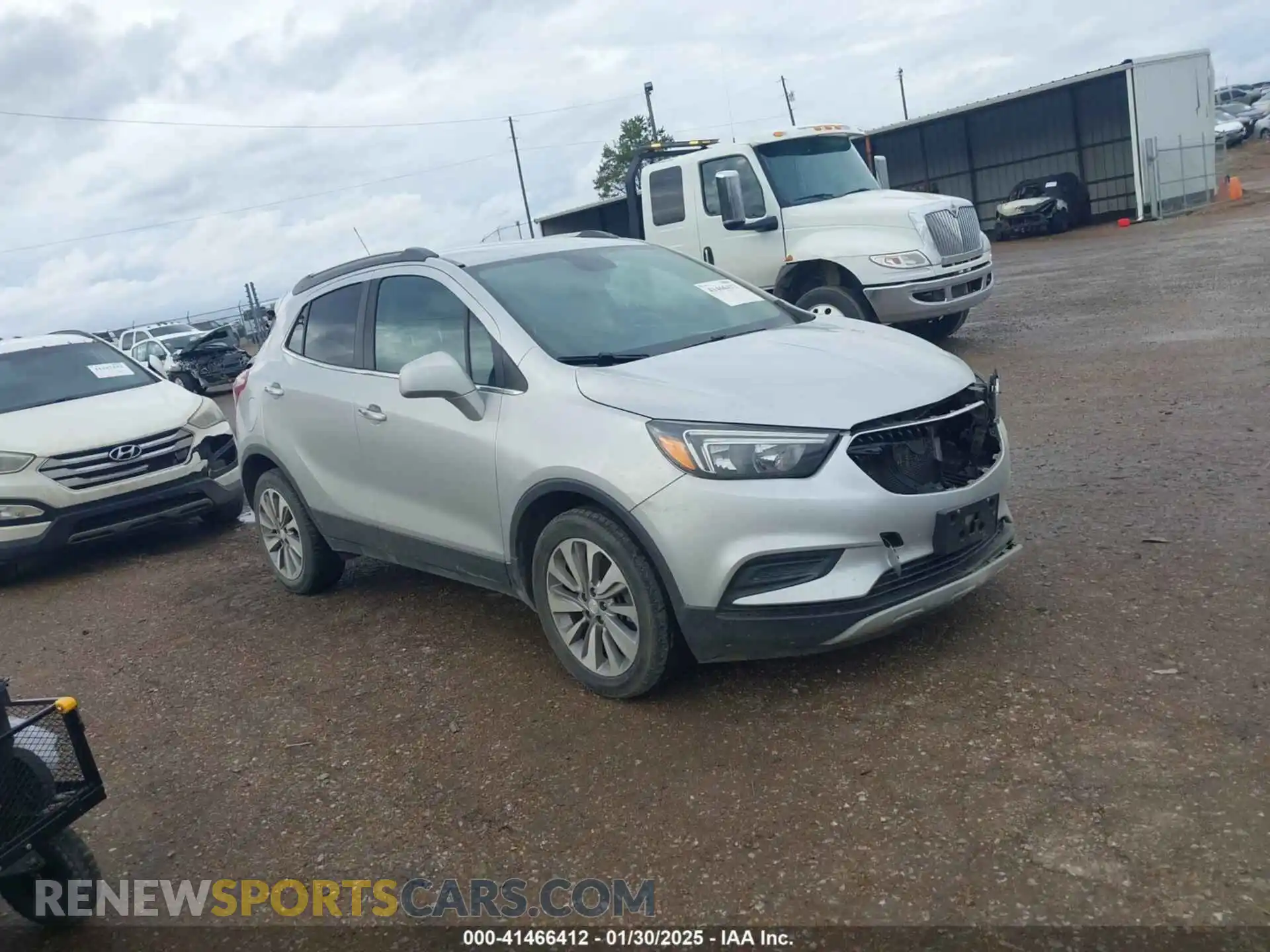1 Photograph of a damaged car KL4CJASB6LB336558 BUICK ENCORE 2020