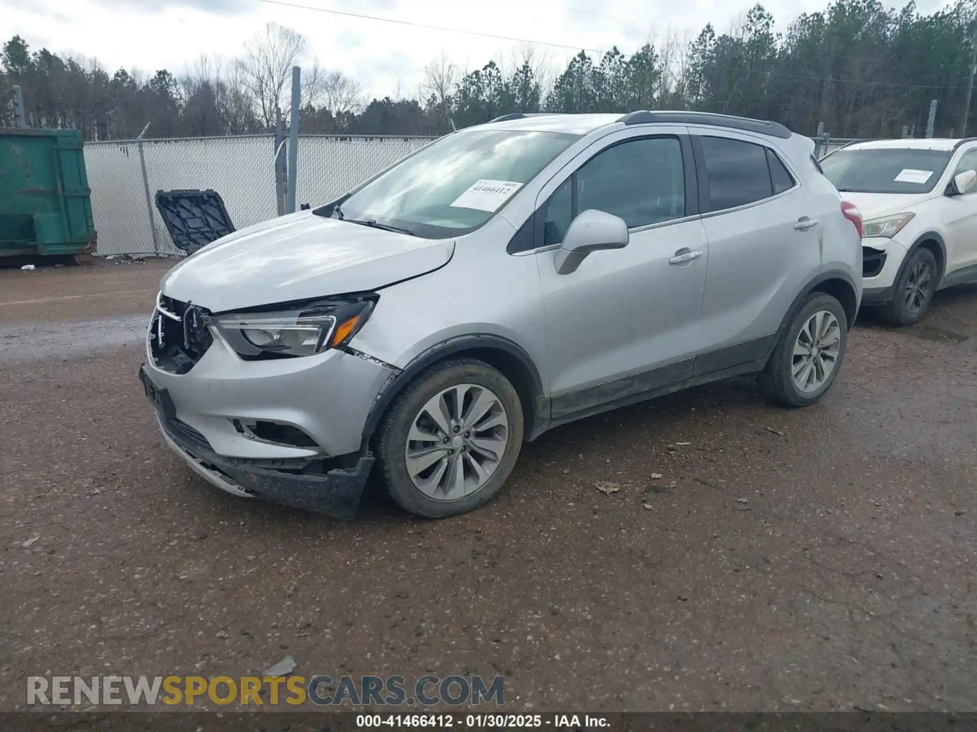 2 Photograph of a damaged car KL4CJASB6LB336558 BUICK ENCORE 2020