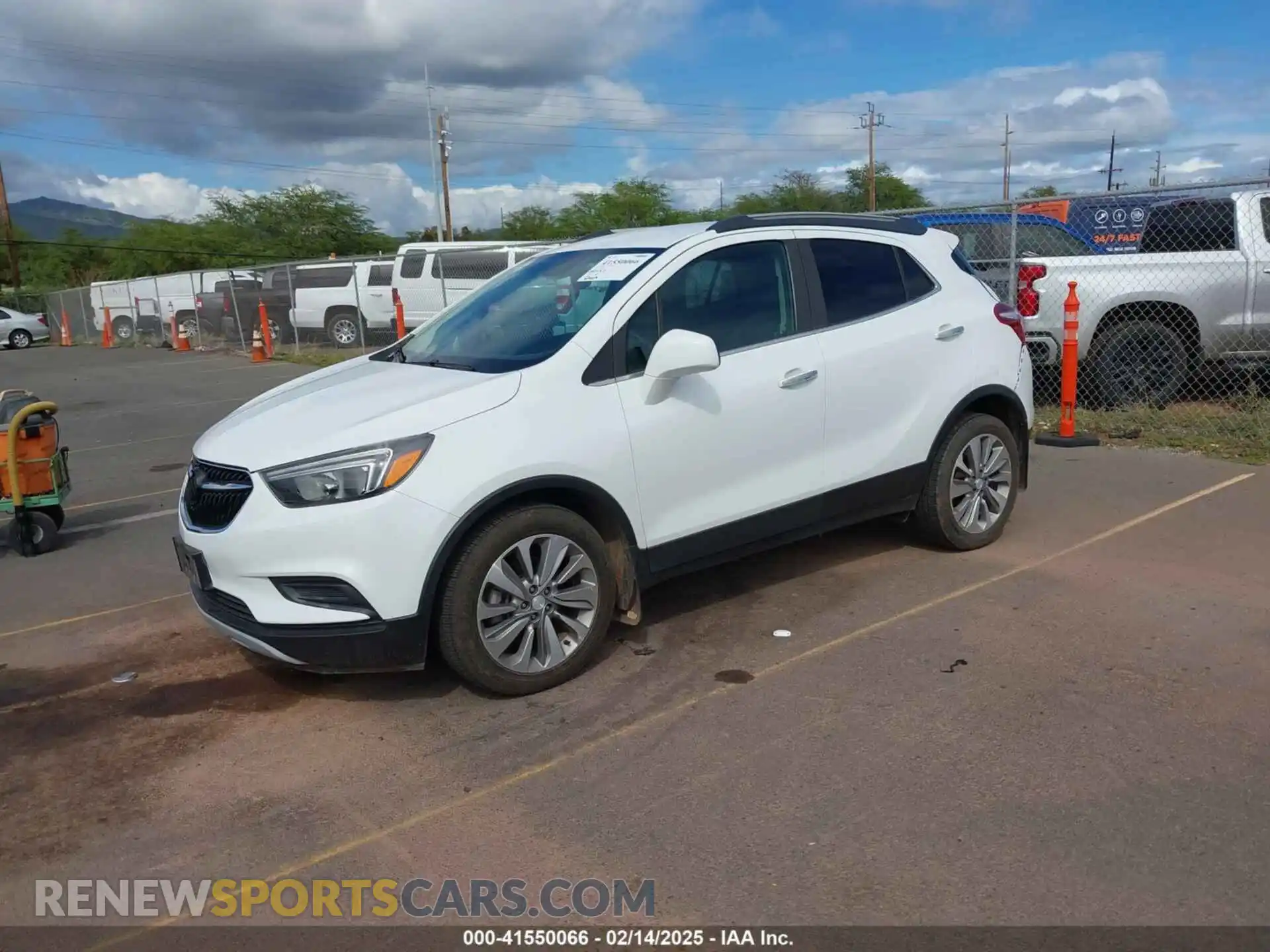 2 Photograph of a damaged car KL4CJASB7LB023101 BUICK ENCORE 2020