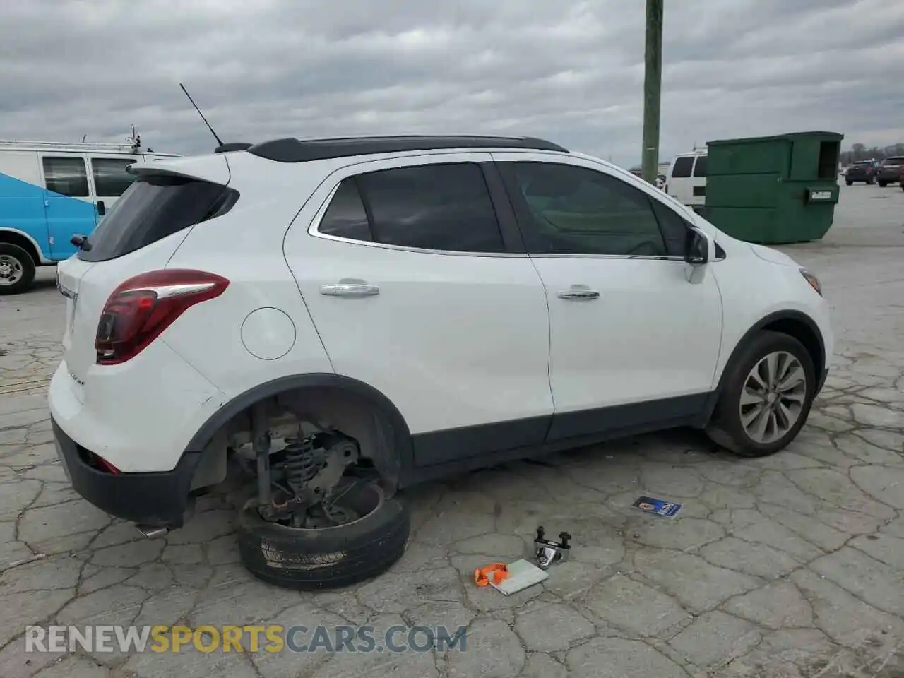 3 Photograph of a damaged car KL4CJASBXLB002095 BUICK ENCORE 2020