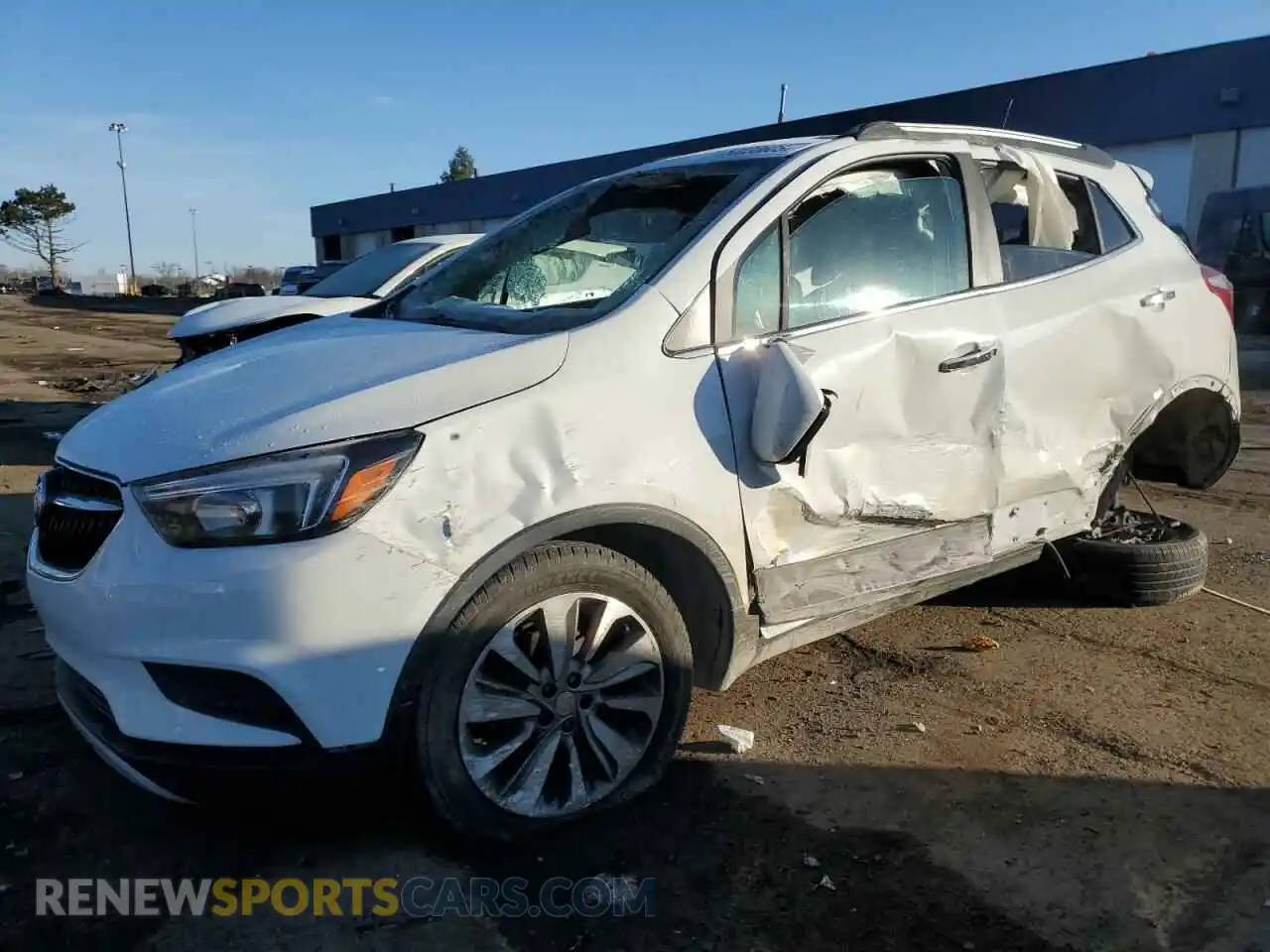 1 Фотография поврежденного автомобиля KL4CJASBXLB072132 BUICK ENCORE 2020
