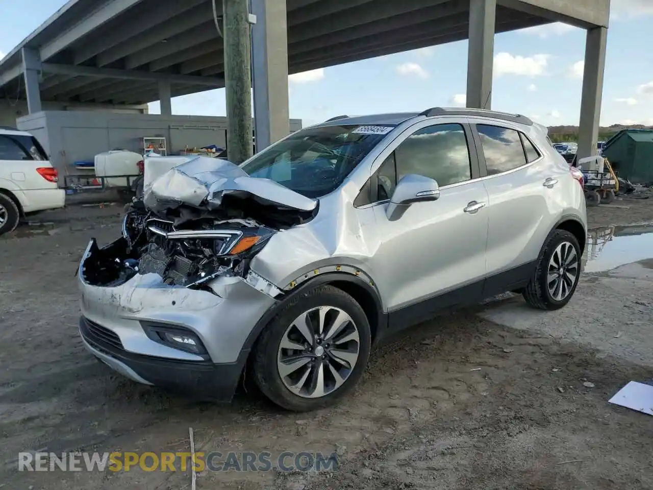 1 Photograph of a damaged car KL4CJCSB3LB037928 BUICK ENCORE 2020